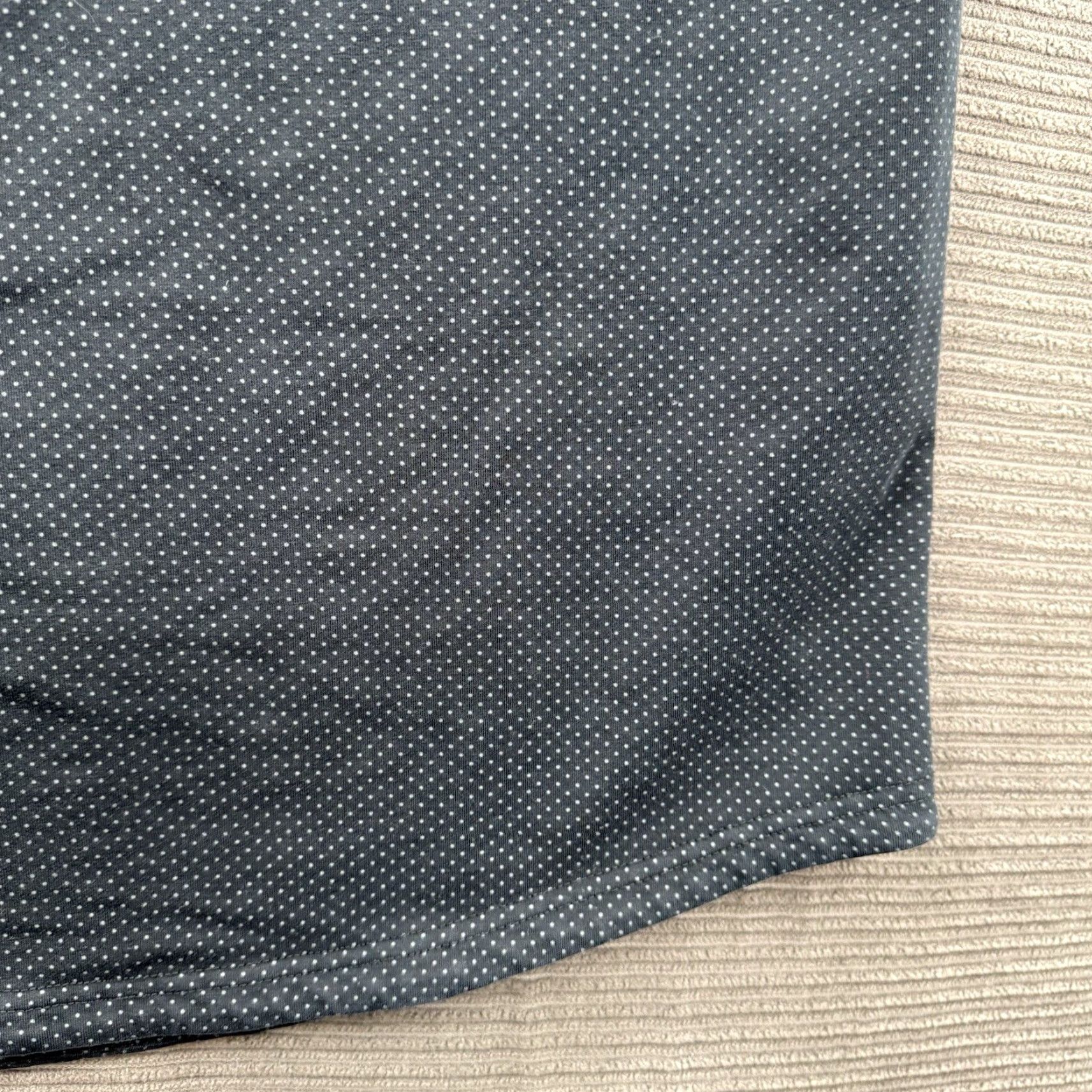 Vintage BYLT Drop Cut S/S Polo Shirt Men L Black Polka Dot Cotton Golf Golfing Polo Shirt Polo Shirt Men BYLT Black Polka Dot S/S Polo Shirt Size US L / EU 52-54 / 3 - 6 Thumbnail