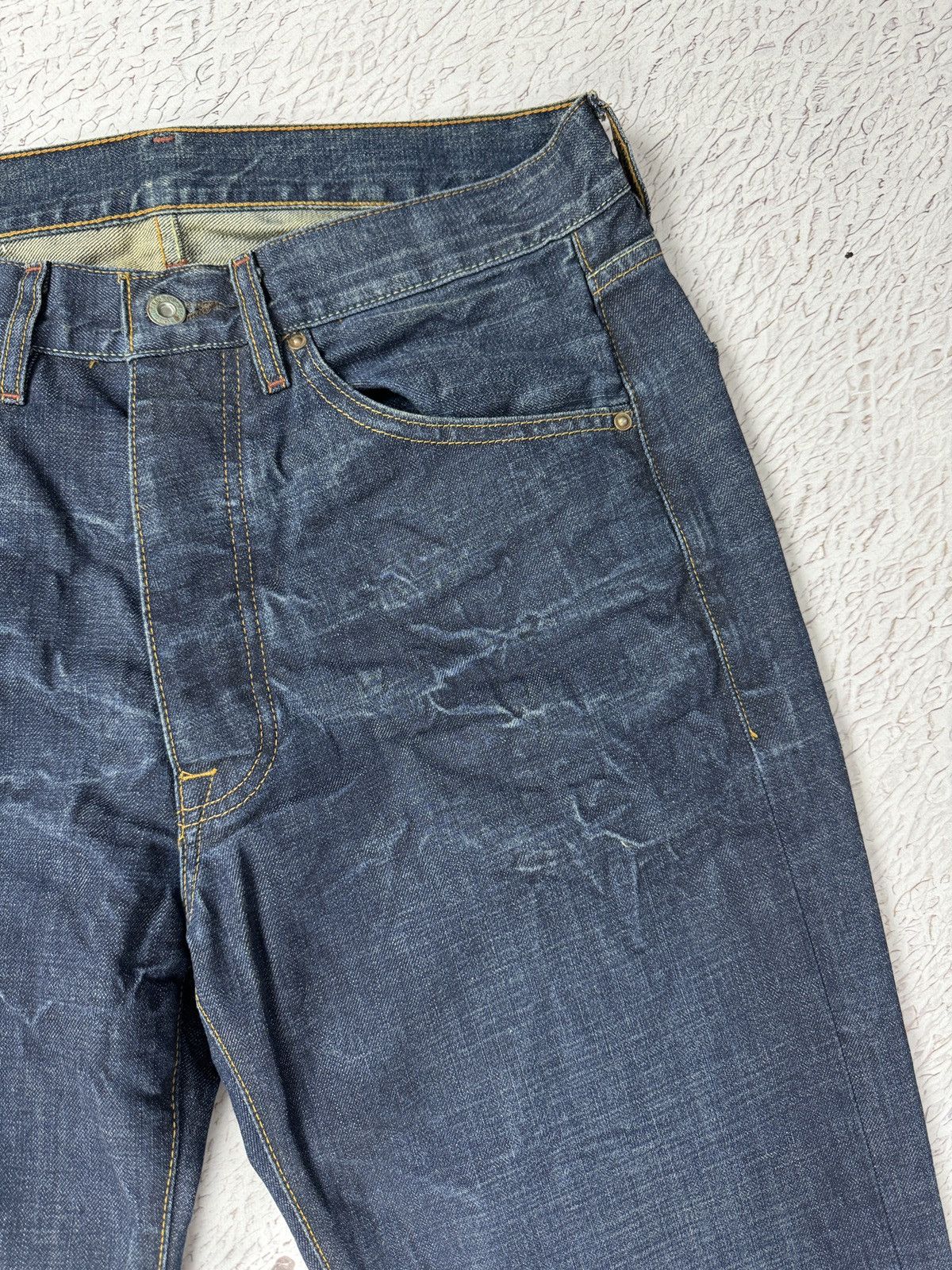Polo Ralph Lauren Polo Jeans Company Ralph Lauren indigo blue vintage jeans Size US 32 / EU 48 - 8 Thumbnail