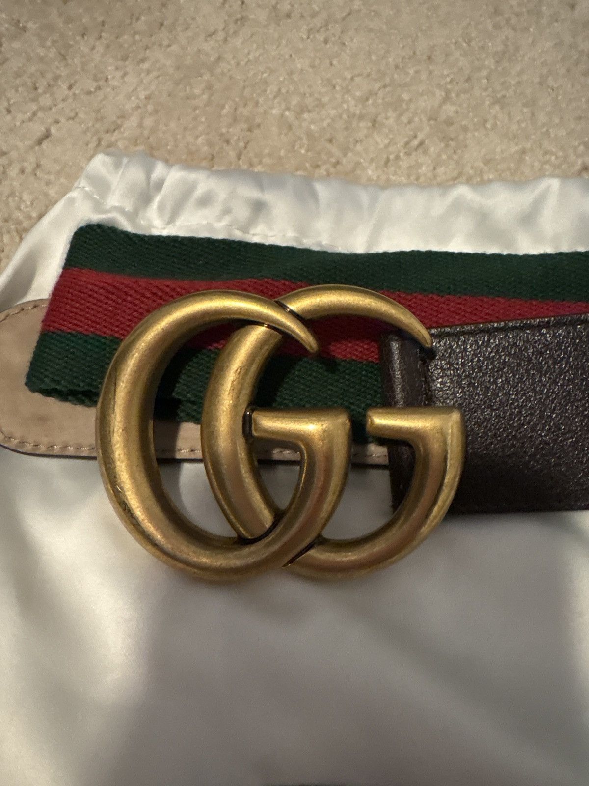 Gucci Gucci Belt Barely Worn Size ONE SIZE - 4 Thumbnail