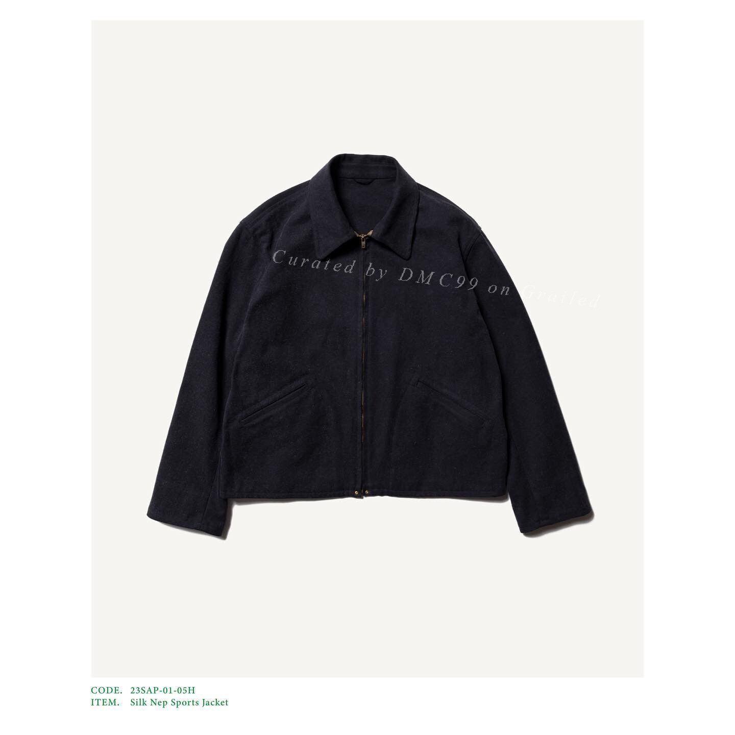 A.PRESSE a.presse 23SS Silk Nep Sports Jacket Size US M / EU 48-50 / 2 - 1 Thumbnail