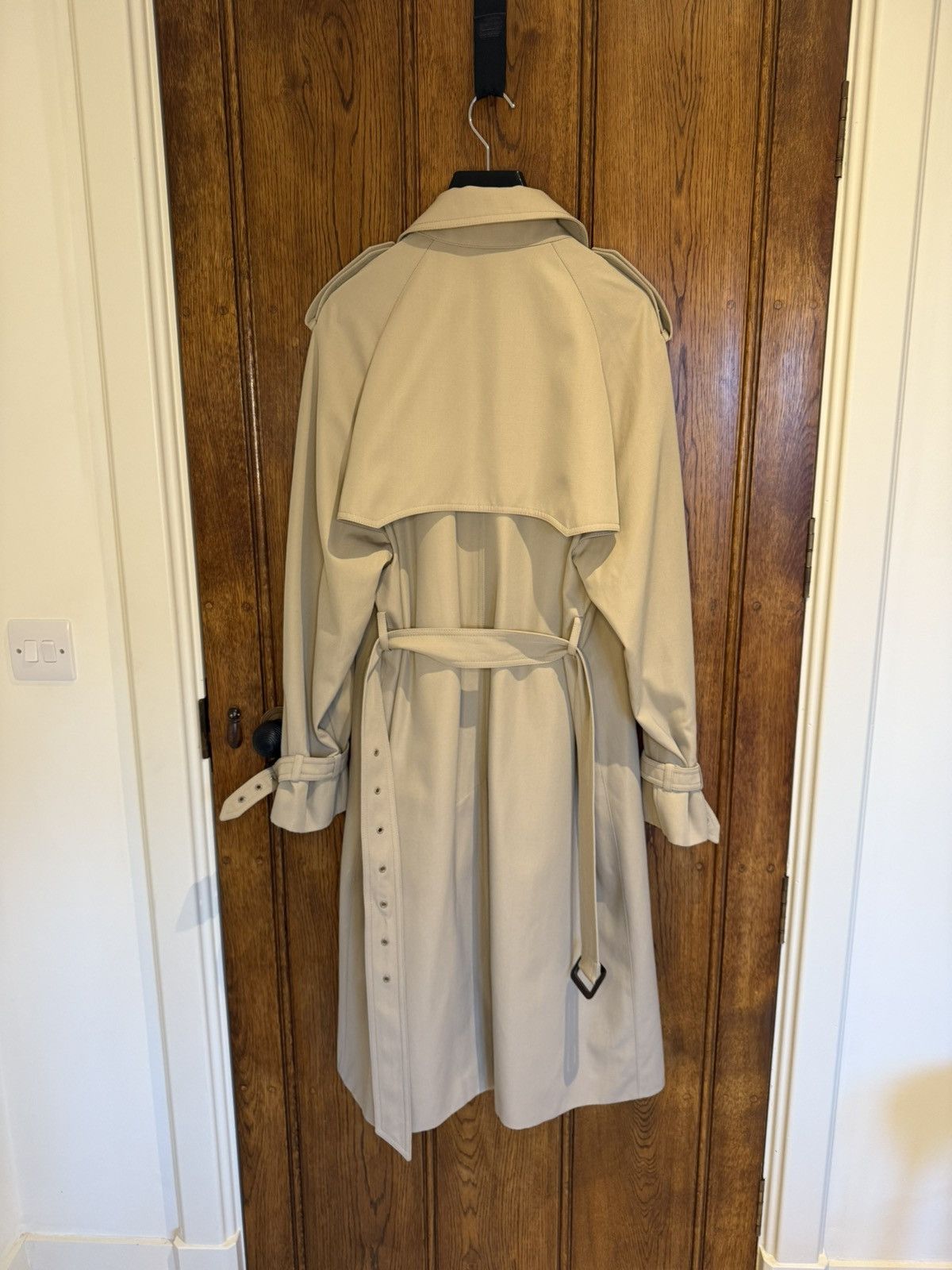 1 of 1 Celine Hedi Sample Trench Jacket silk lined M L Grail