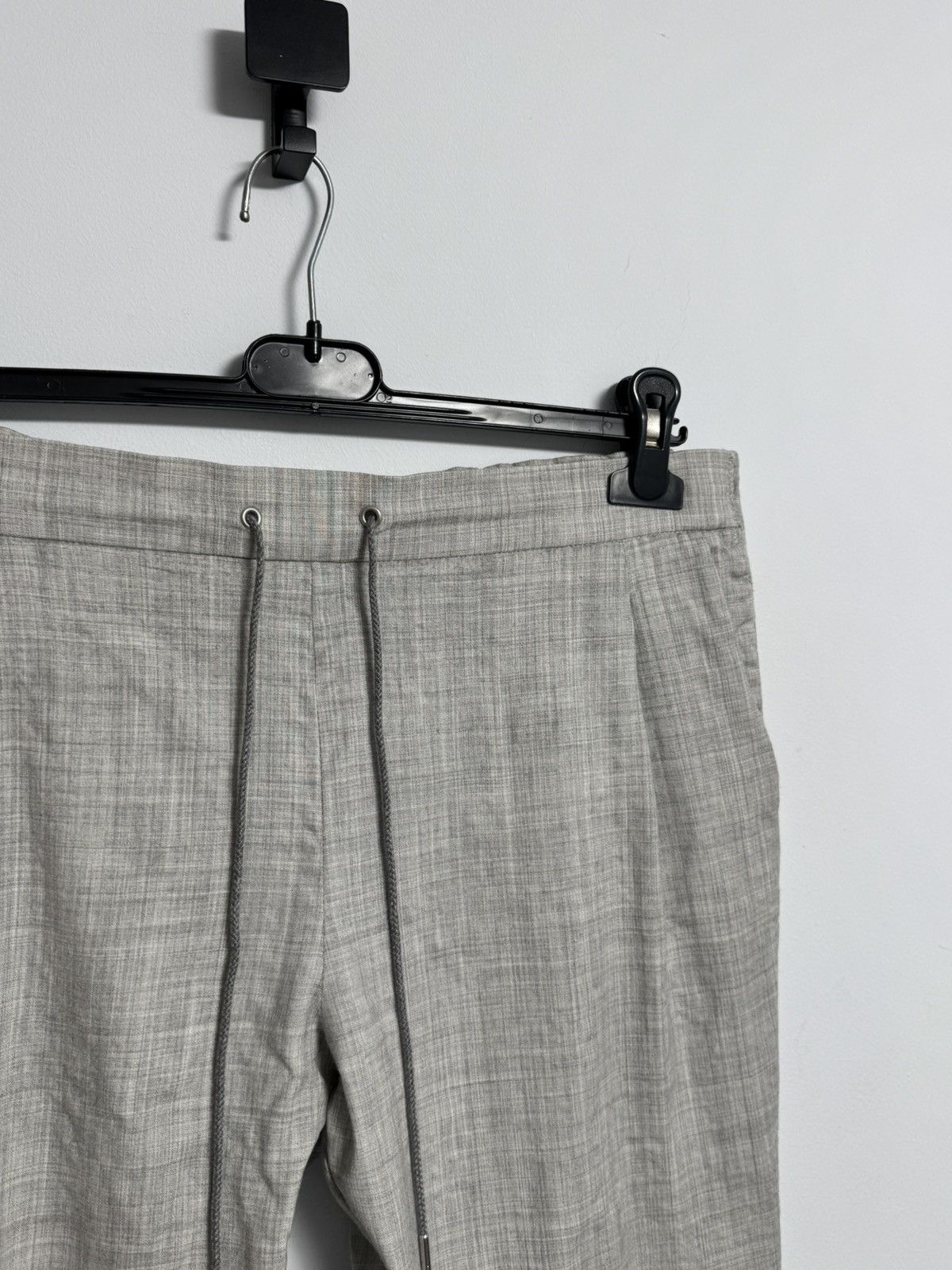 Fabiana Filippi Fabiana Filippi Womens Merino Wool Pants Drawstring Trousers Size 30" / US 8 / IT 44 - 8 Thumbnail