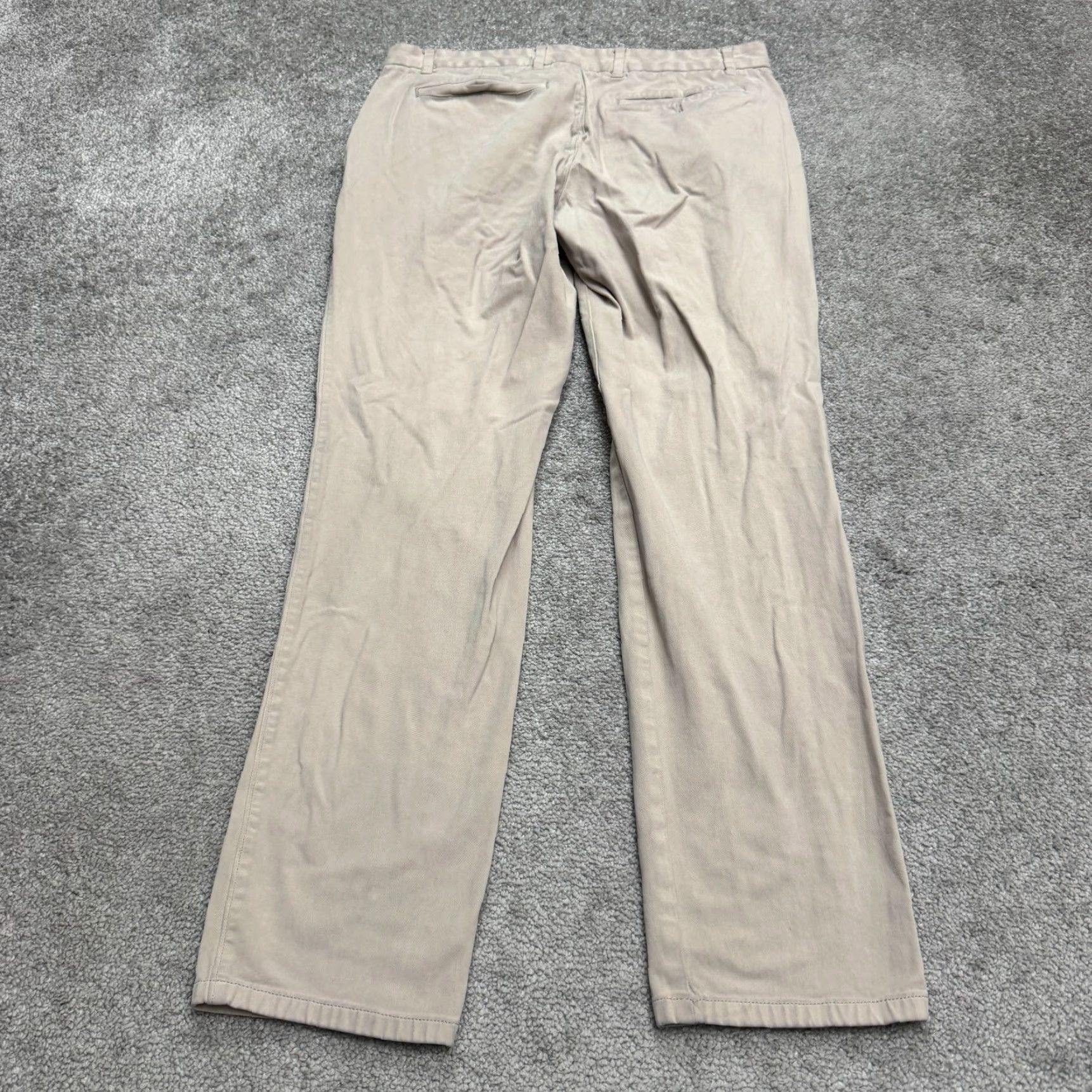 Everlane VINTAGE None Men's Pants Chino Slim Fit Khaki Beige Casual Workwear Stretch Canvas 32 Inseam Size US 32 / EU 48 - 2 Thumbnail