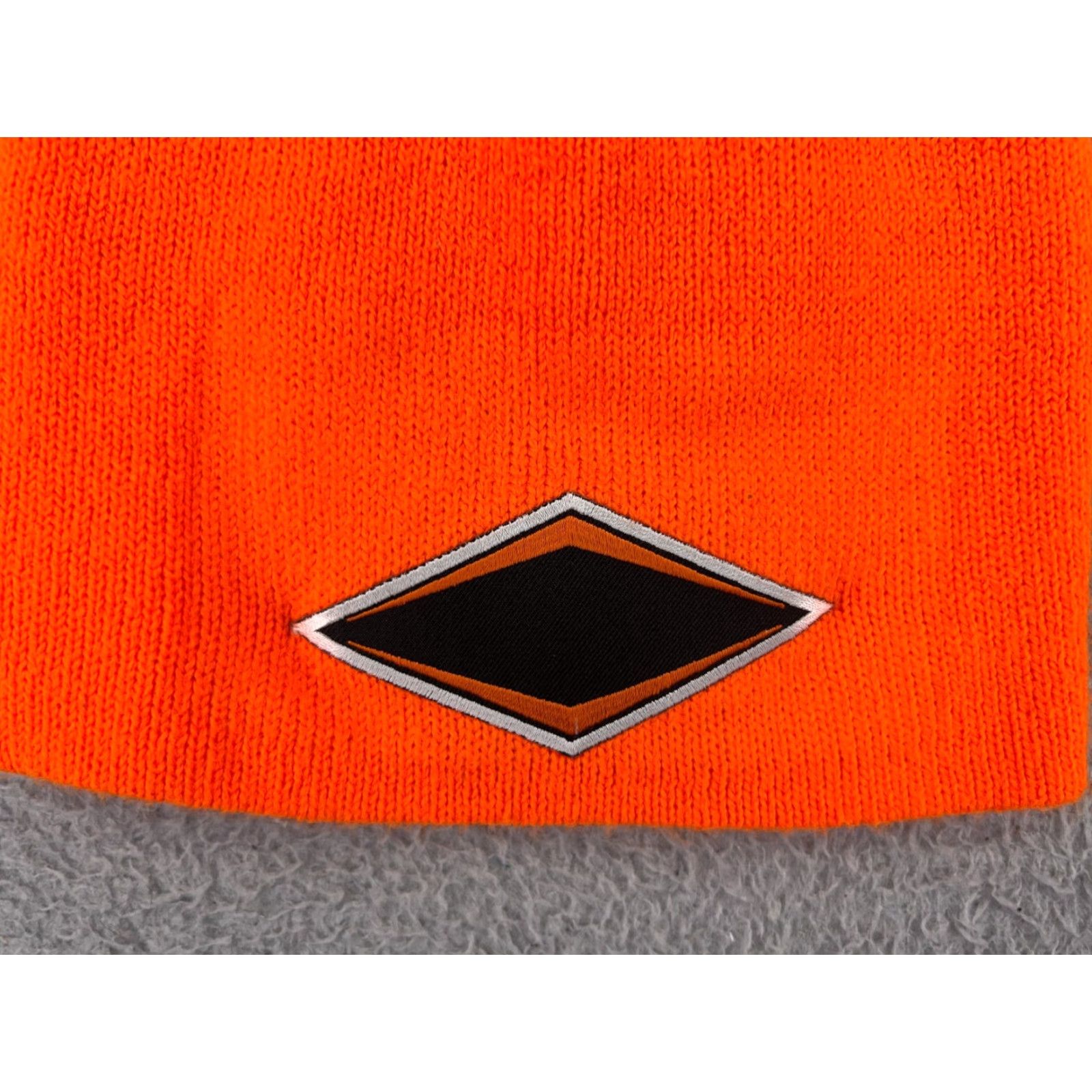 Vintage Cave Creek Beanie Toque Men One Size Orange Hunting Knit Acrylic Snow Arizona Hat Beanie Mens Orange Hunting Knit One Size Size ONE SIZE - 4 Thumbnail