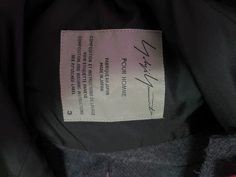 Yohji Yamamoto Yohji Yamamoto 15aw Show Masterpiece Multiple Personality T Size US L / EU 52-54 / 3 - 5 Thumbnail