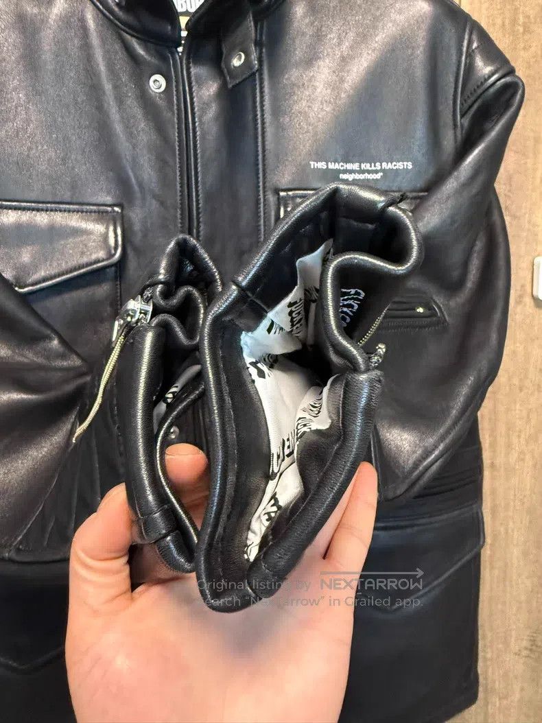 Neighborhood Neighborhood Leather Jacket, Size M Size US M / EU 48-50 / 2 - 8 Thumbnail