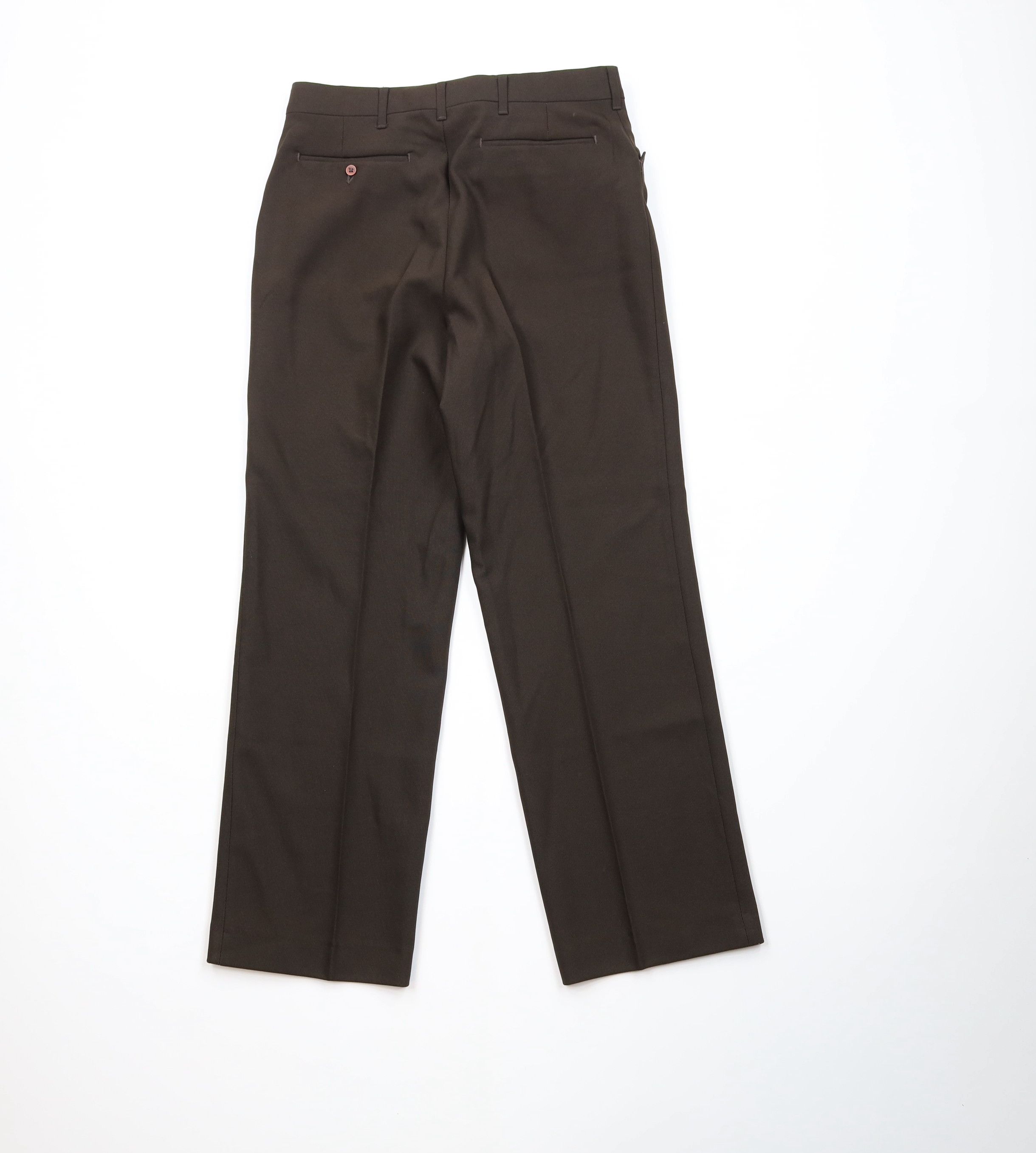 Vintage Vintage 70s Streetwear Flared Wide Leg Chino Pants Brown USA Size US 30 / EU 46 - 9 Thumbnail