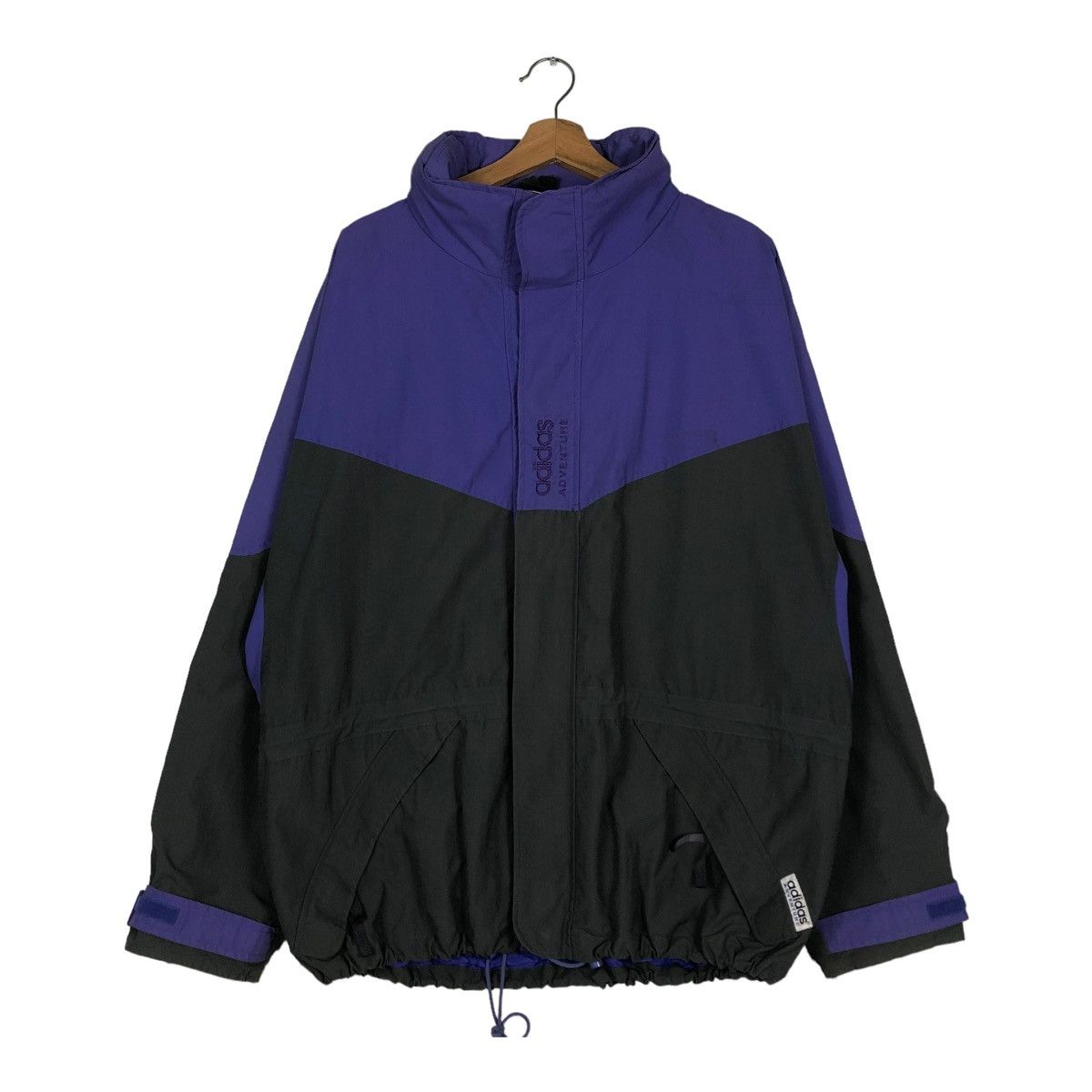 Adidas 🔥VINTAGE BOMBER JACKET ADIDAS ADVENTURE DOUBLE COLOUR Size US L / EU 52-54 / 3 - 1 Thumbnail