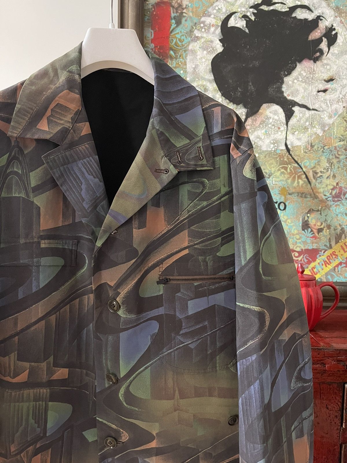 Yohji Yamamoto Yohji Yamamoto Fall 2017 Runway Jacket Size US L / EU 52-54 / 3 - 2 Thumbnail