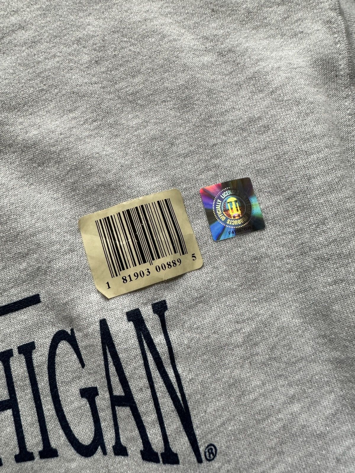 Vintage Vintage University of Michigan Graphic Crewneck Sweatshirt Size US XL / EU 56 / 4 - 4 Thumbnail