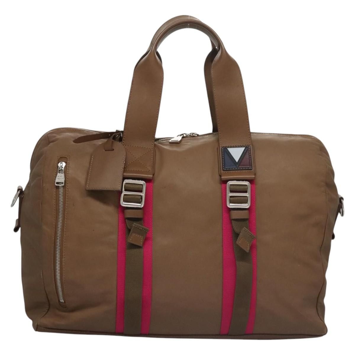 Louis Vuitton Bosphore Brown Leather Travel Bag (Pre-Owned) Size ONE SIZE - 1 Thumbnail