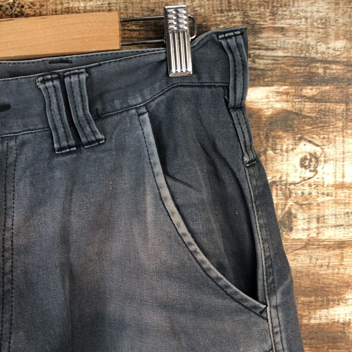 Japanese Brand DL Japanese Brand Dark Blue Cargo Multipocket Pants #C717 Size US 30 / EU 46 - 8 Thumbnail