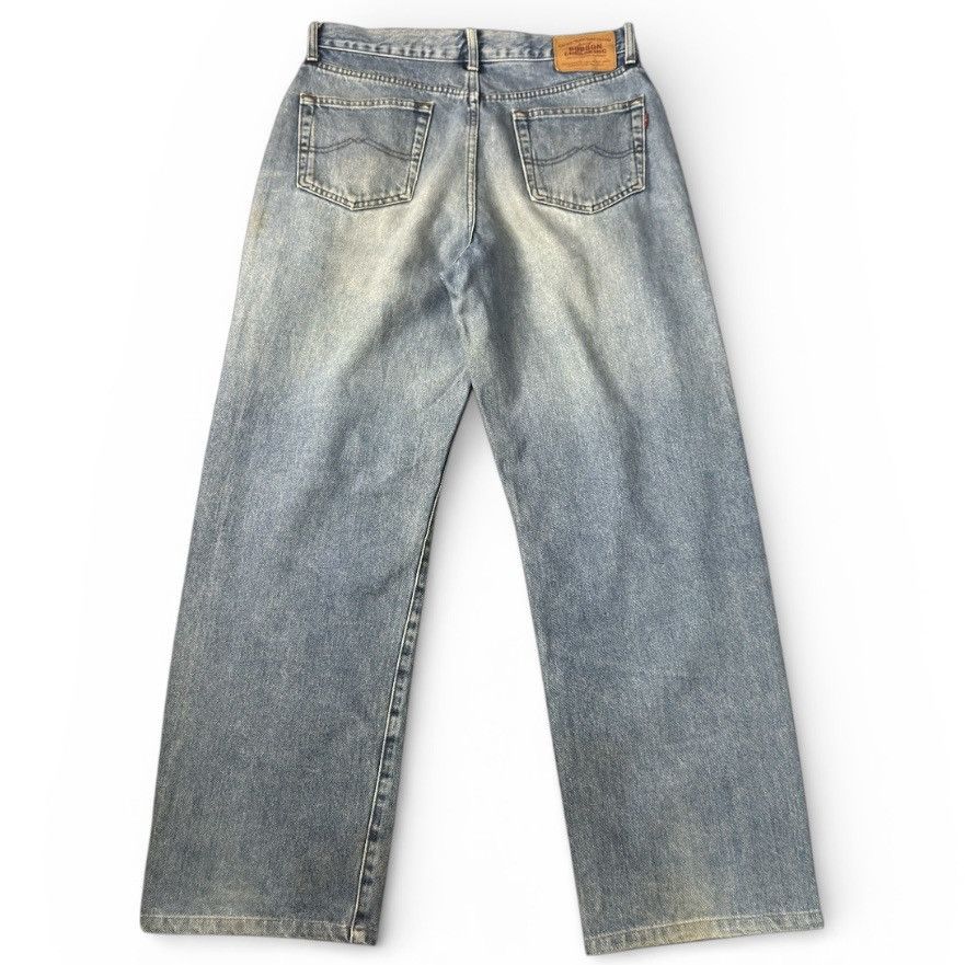 Japanese Brand 🔥🇯🇵 Vintage Baggy Bobson Chessking D-Rise Denim Size US 32 / EU 48 - 2 Thumbnail