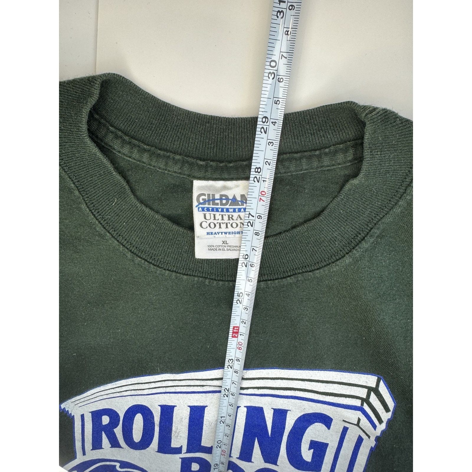 Gildan Vintage Rolling Rock Shirt Mens XL Beer Brewing Graphic 90s Size US XL / EU 56 / 4 - 6 Thumbnail