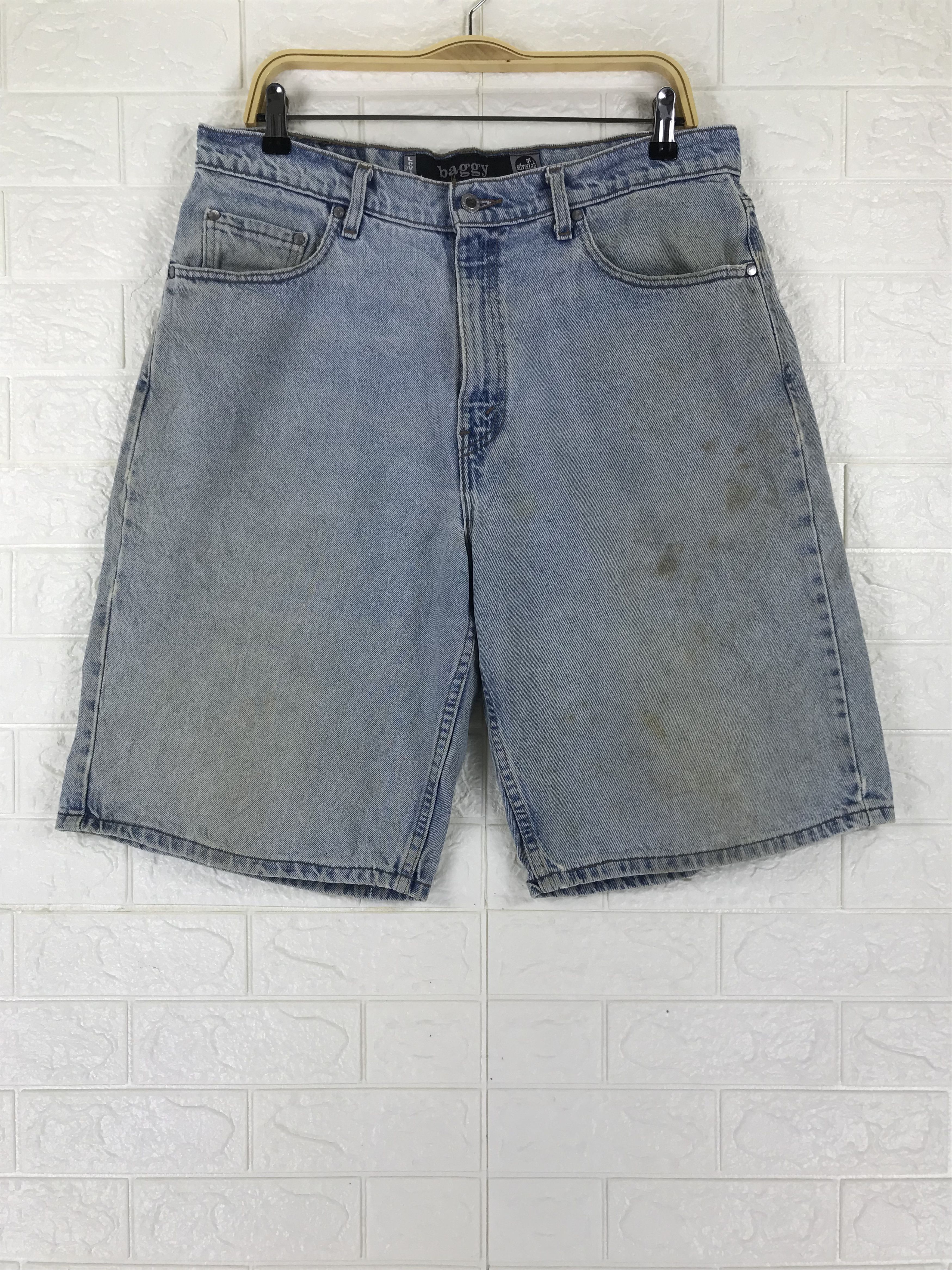 Levi's Vintage 90s Levi's Silver Tab Baggy Jeans Size US 34 / EU 50 - 1 Thumbnail