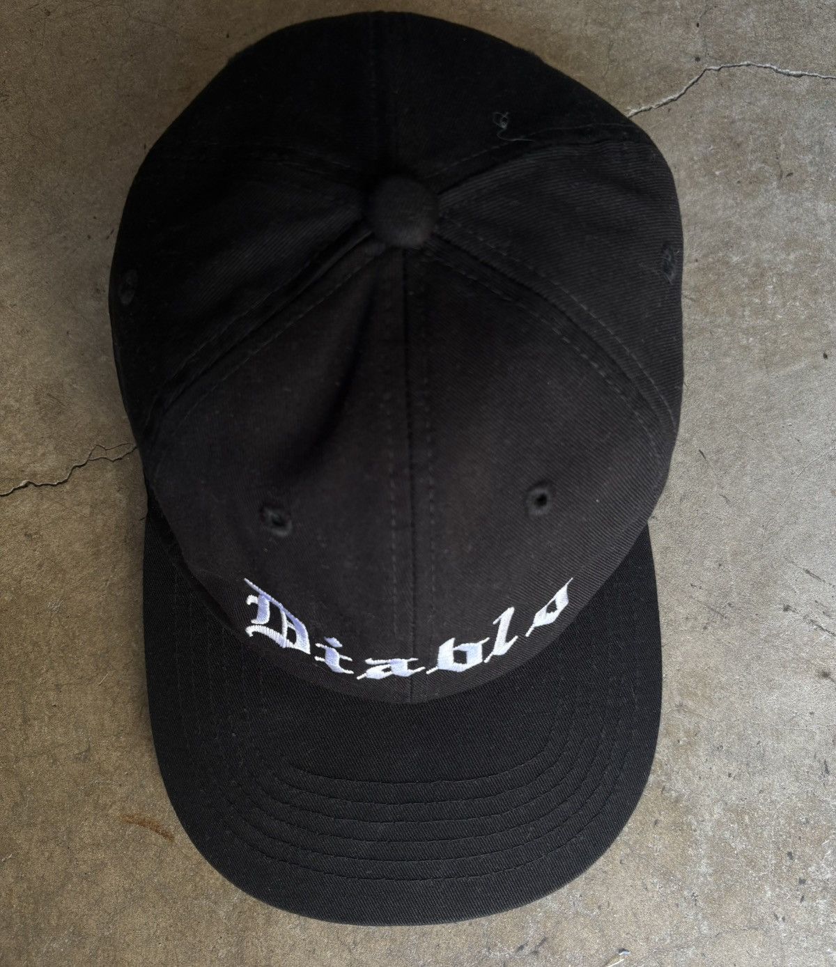 Willy Chavarria Rare Willy Chavarria "Diablo" adjustable dad hat, One Size Size ONE SIZE - 6 Thumbnail