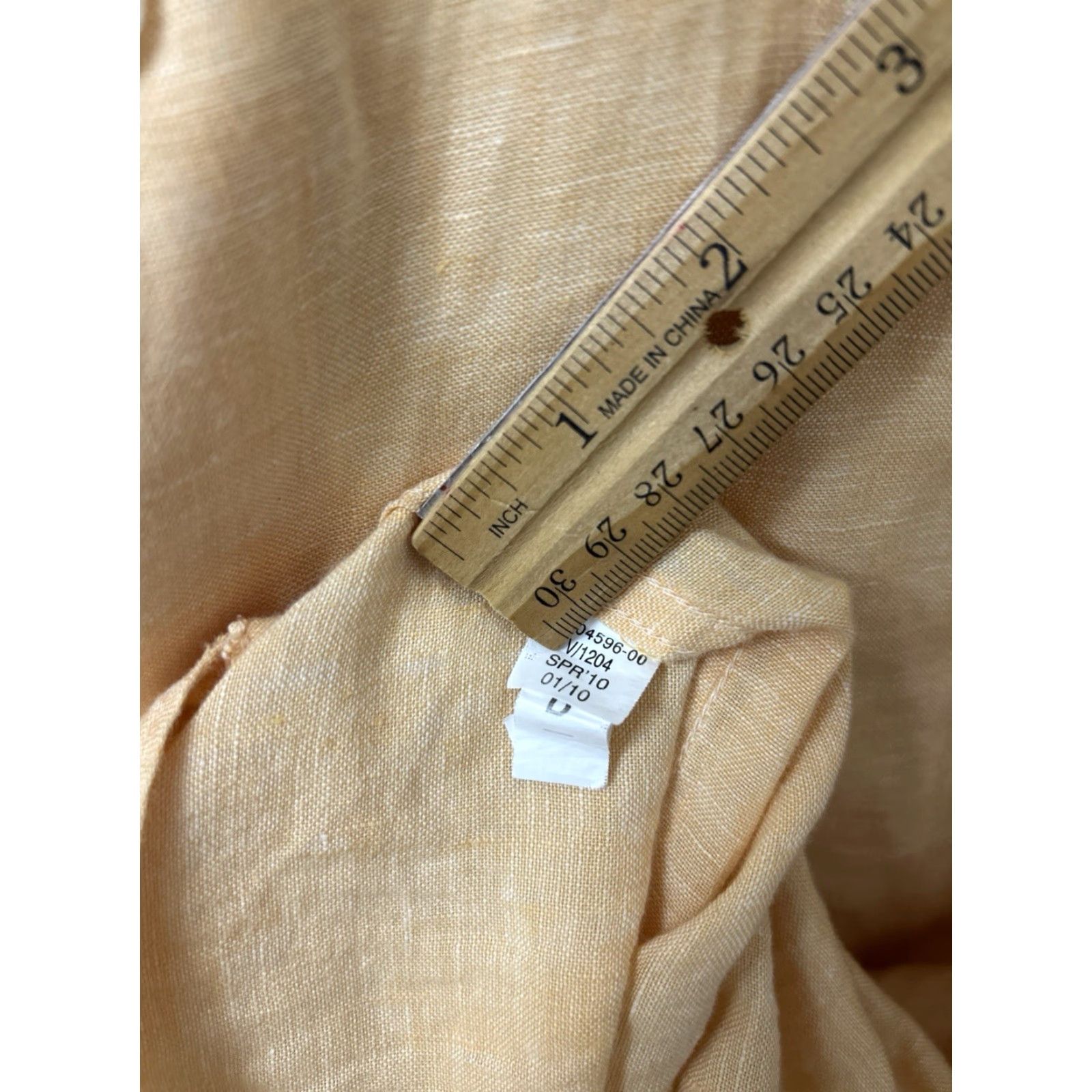Banana Republic Banana Republic Shirt Mens L Orange Button-Down Logo L/S 2010) Size US L / EU 52-54 / 3 - 7 Thumbnail