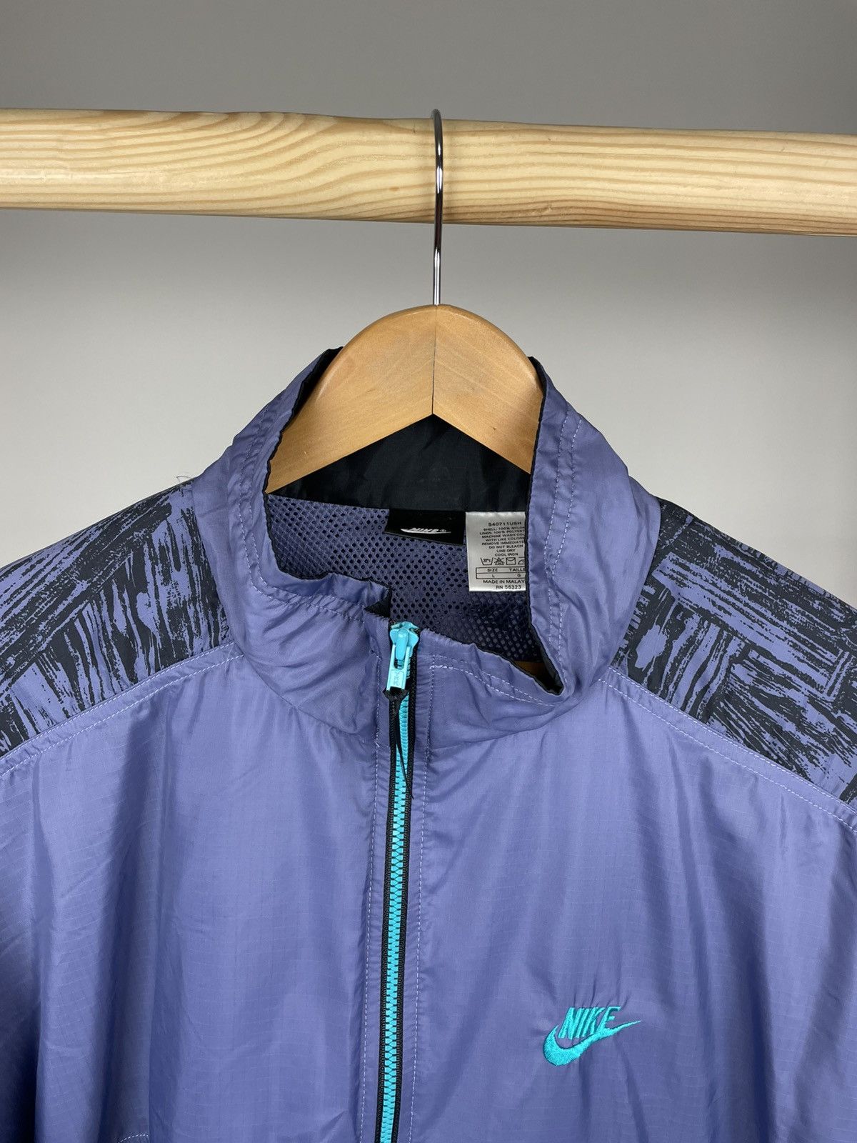 Nike × Vintage Crazy vintage 90’s Nike vintage track top Olympic anorak Size US L / EU 52-54 / 3 - 3 Thumbnail