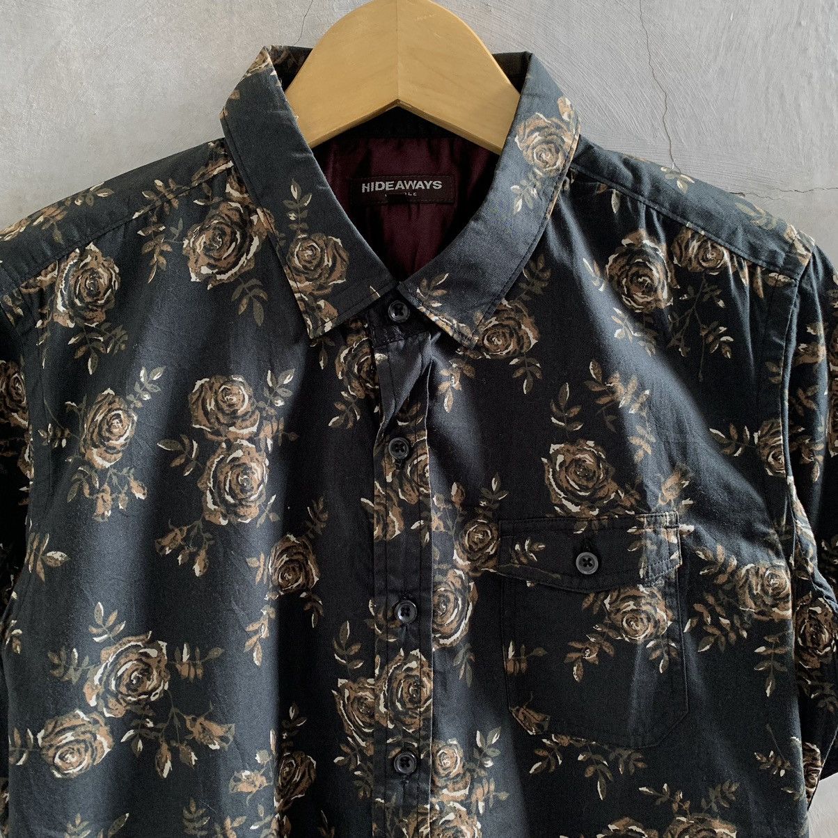 Japanese Brand × Matsuda × Nicole Club RARE🔥Hideways Nicole Floral Shirt Size US M / EU 48-50 / 2 - 3 Thumbnail
