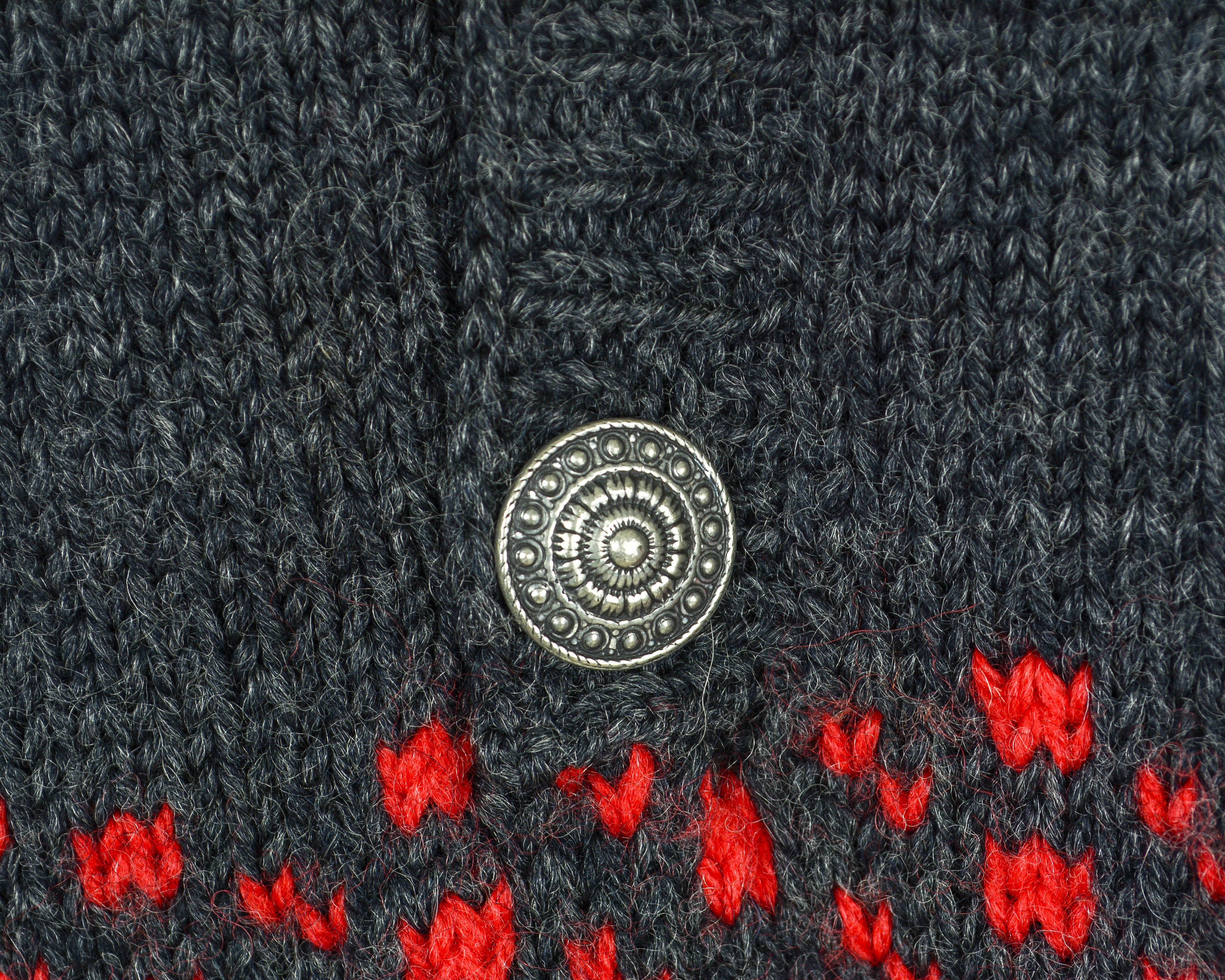 Vintage Nordic Wool Jumper XL Pullover Structure Sweater Winter Size US XL / EU 56 / 4 - 8 Thumbnail