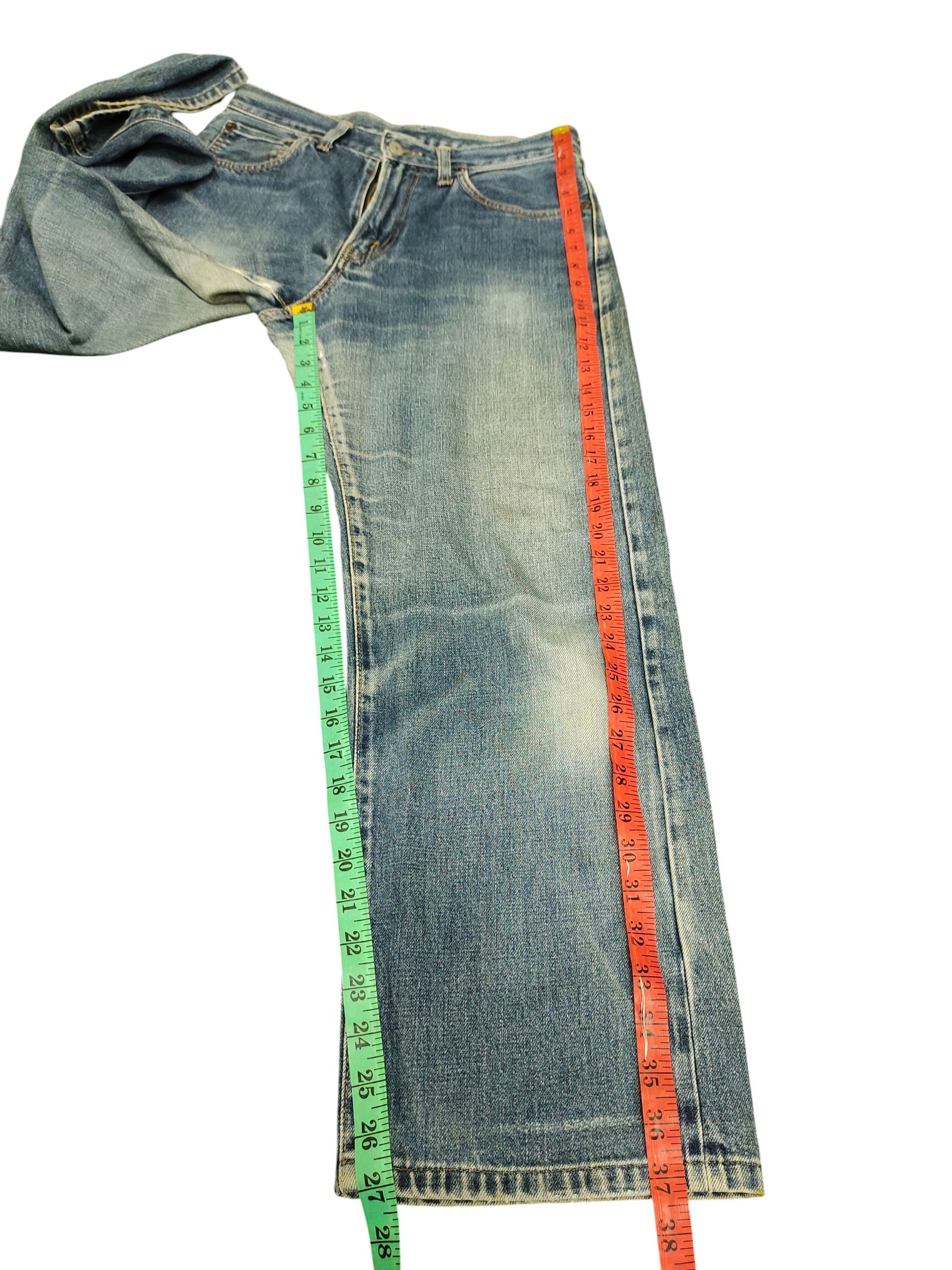 Comme des Garcons × Undercover Edwin Something Selvedge Clawmark Distress Denim Jeans Size US 30 / EU 46 - 17 Thumbnail