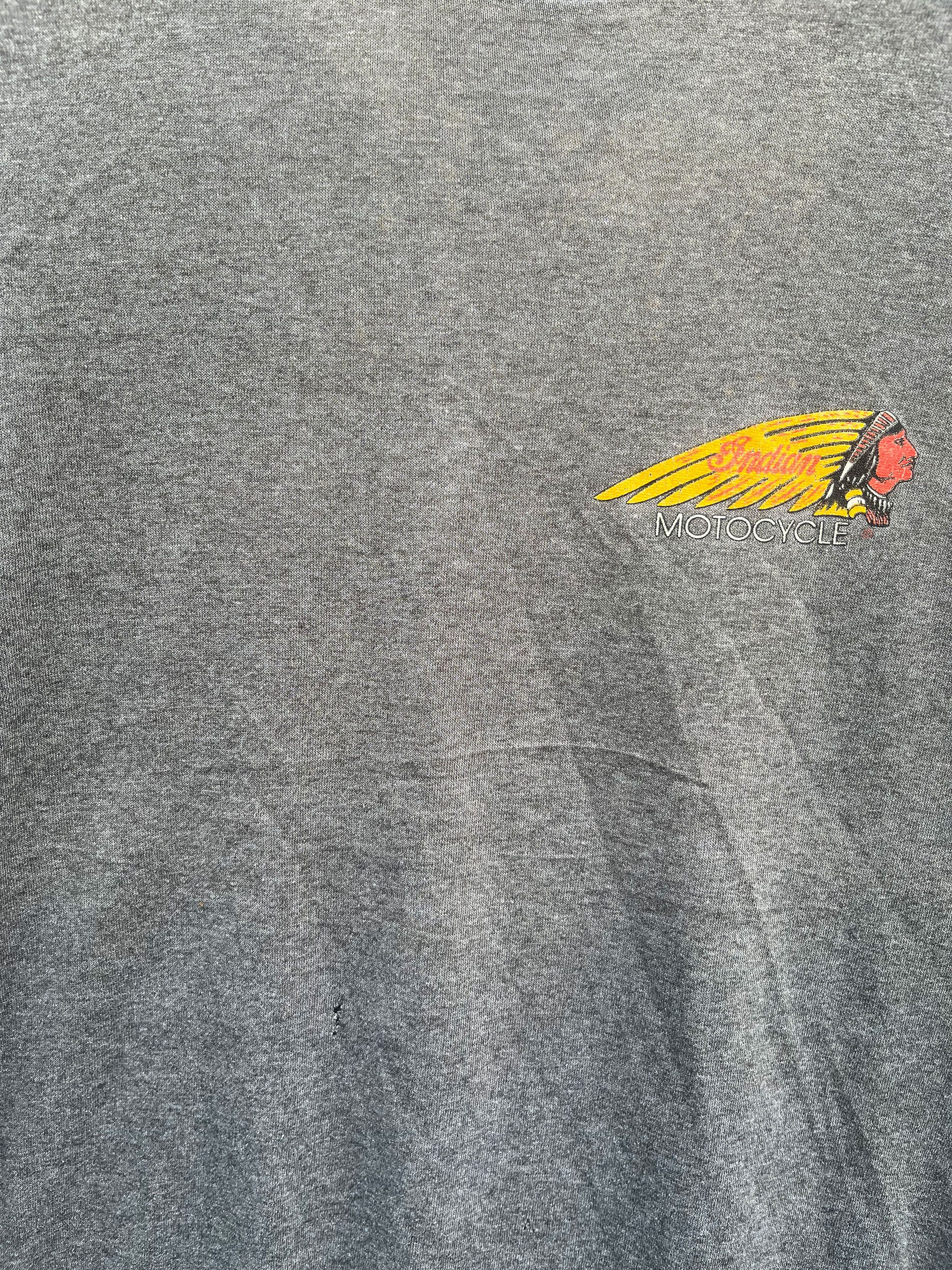 Indian Motorcycle Vintage Motorcycles Single Stitched Paper Thin 80s Size US L / EU 52-54 / 3 - 2 Thumbnail