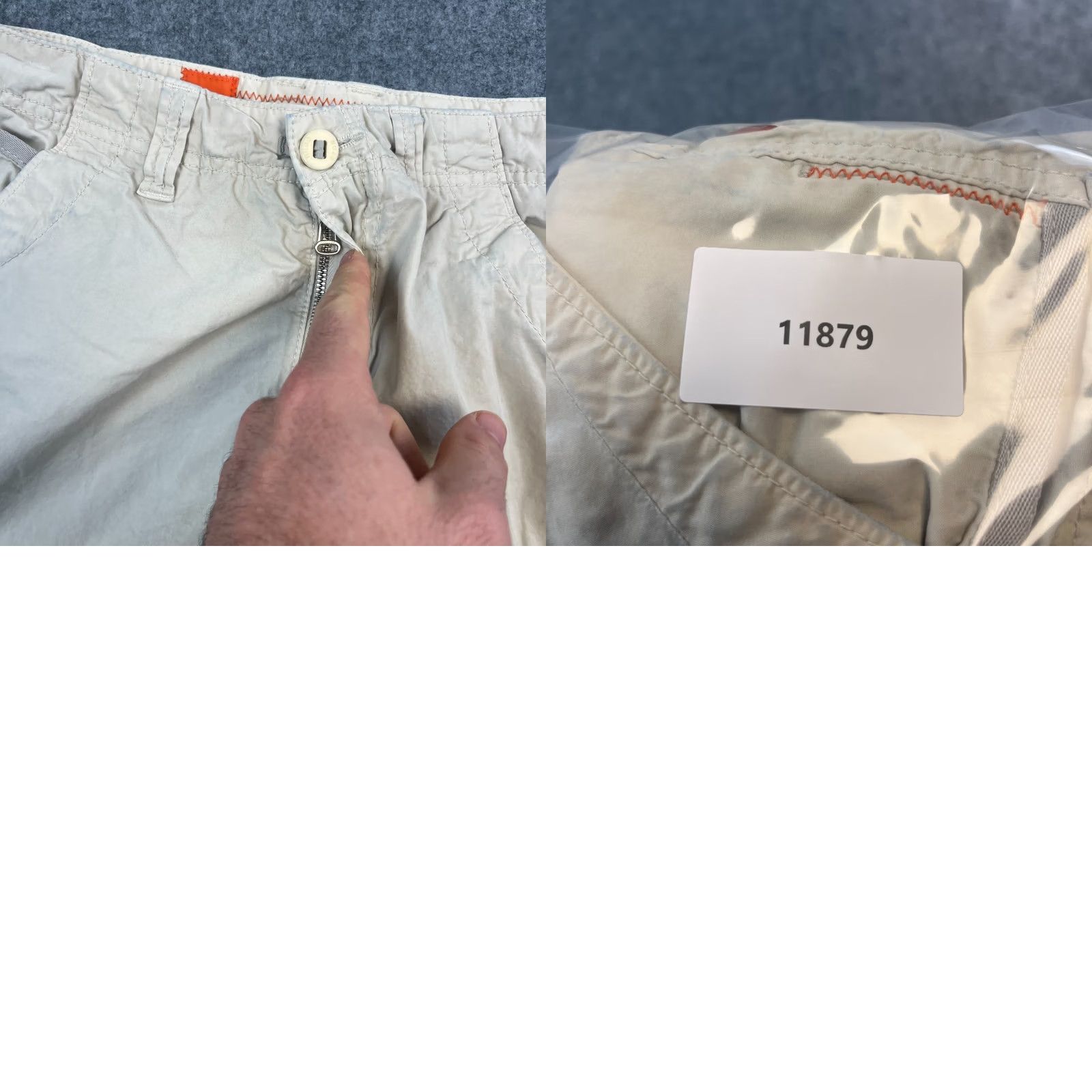 Hugo Boss VINTAGE Hugo Boss Mens Cargo Pants Trousers Straight 30 32 Ivory Cargo Trousers Mens Regular 30 Ivory Size US 30 / EU 46 - 8 Thumbnail