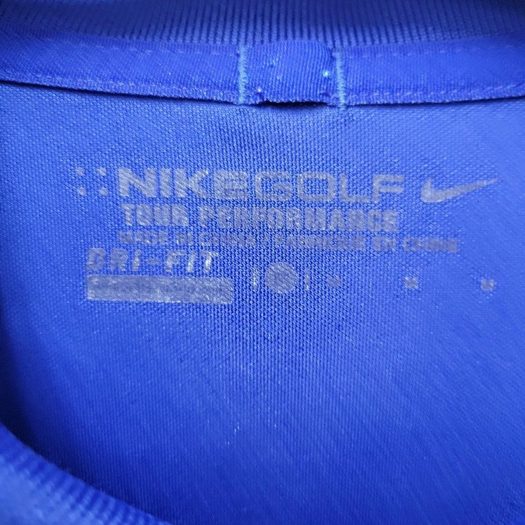 Nike Nike Golf Tour Performance Dri-FIT Long-Sleeves Collared Blu Size US M / EU 48-50 / 2 - 6 Thumbnail