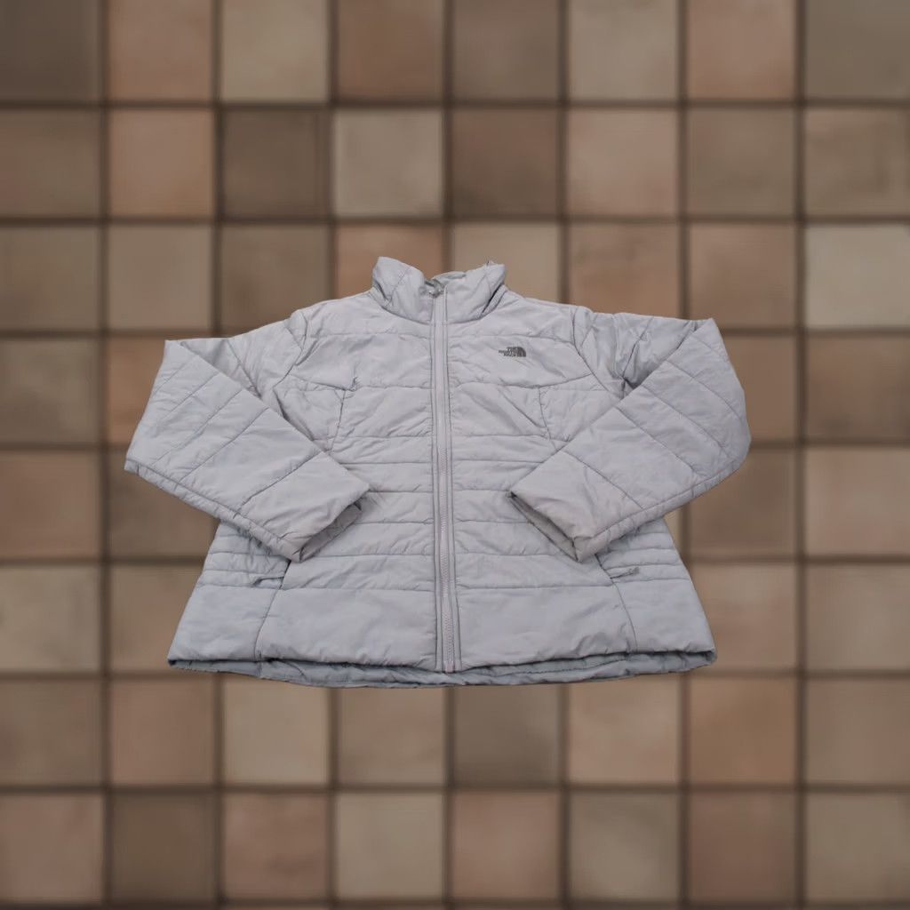 The North Face The North Face Jacket Womens XL Gray Nylon Puffer Pullover Outdoor Camping Quilted Size XL / US 12-14 / IT 48-50 - 1 Thumbnail