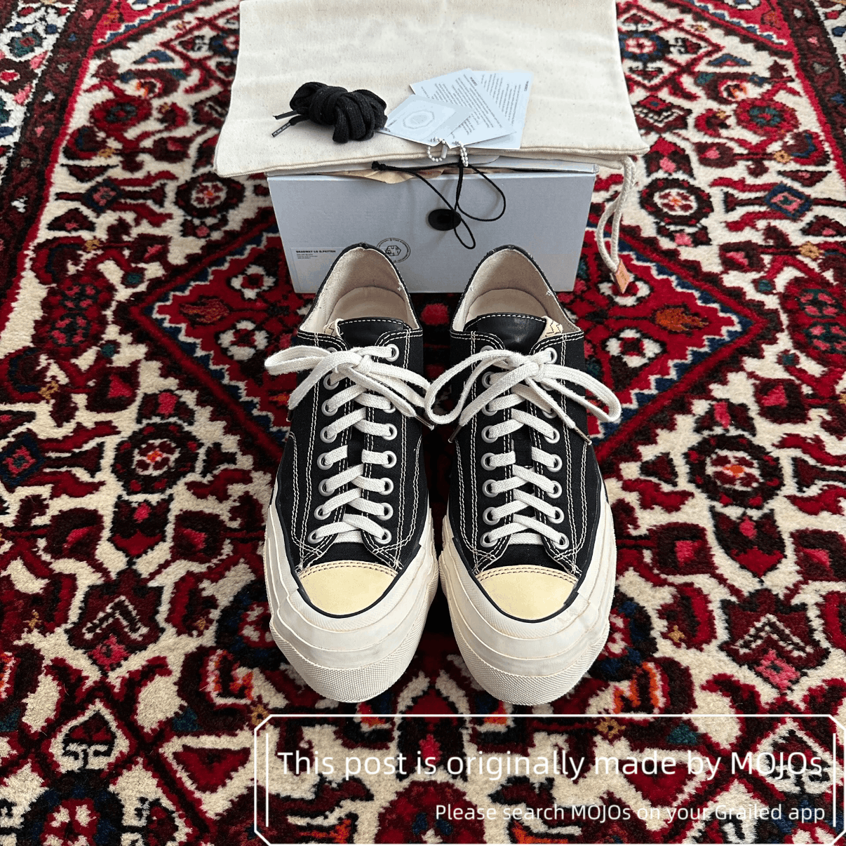 Visvim Sz 9 Visvim 21SS Skagway Canvas Low Mojos94662 Size US 9 / EU 42 - 1 Thumbnail