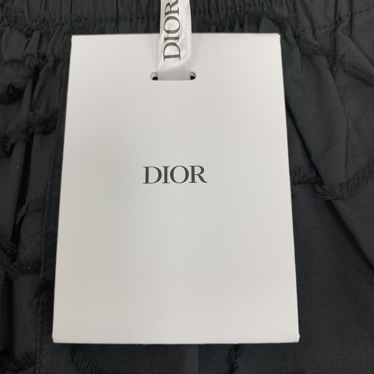 Dior Christian Dior Black Irregular Lace Casual Shorts K26WX Size 24" / US 00 / IT 34 - 6 Thumbnail