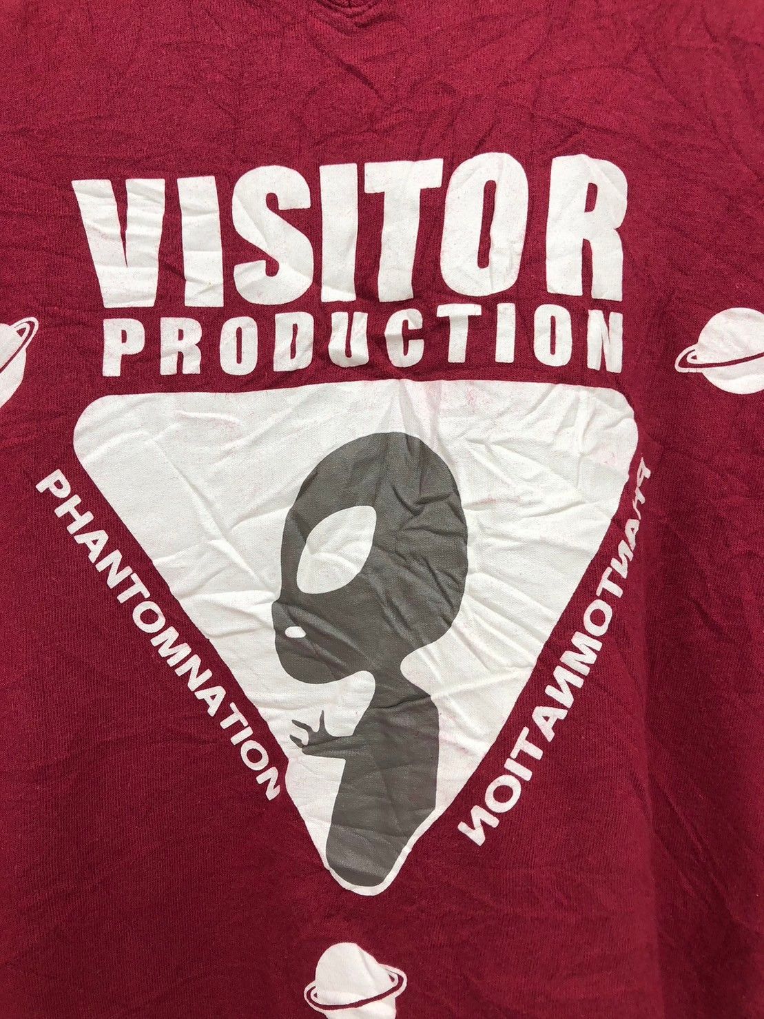 Vintage Vintage 90's Alien Visitors Production USA Shirt BN Size US L / EU 52-54 / 3 - 3 Thumbnail