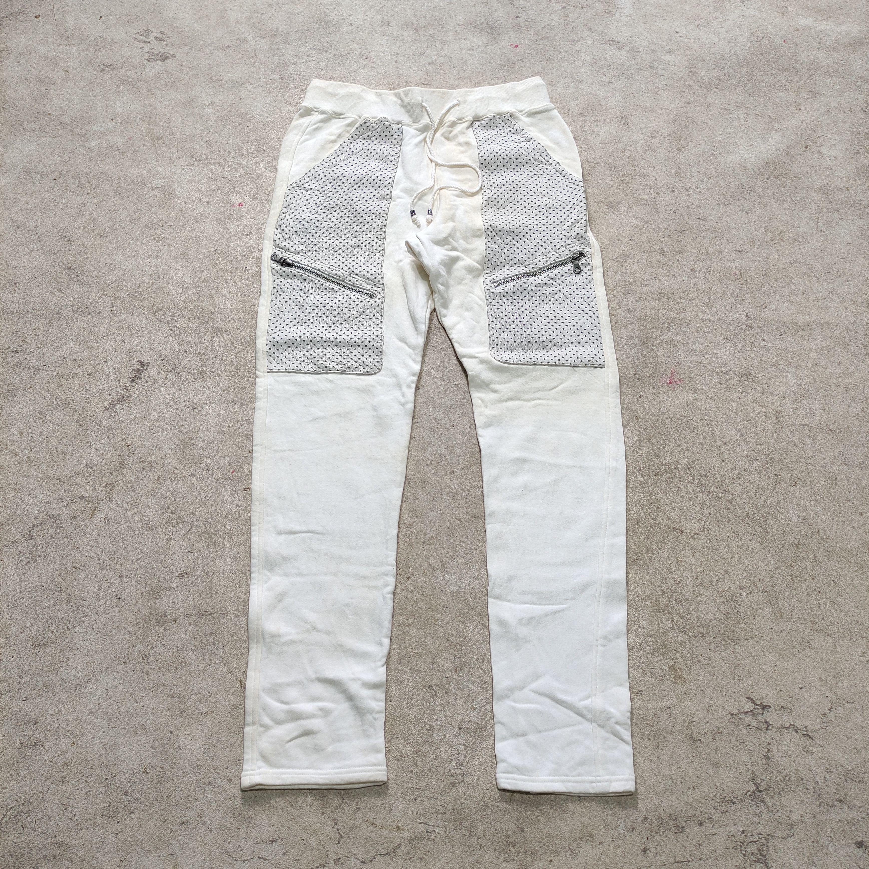Obelisk Obelisk Sweat Pants Leather style Rick Owens Japanese Brand Size US 30 / EU 46 - 1 Thumbnail