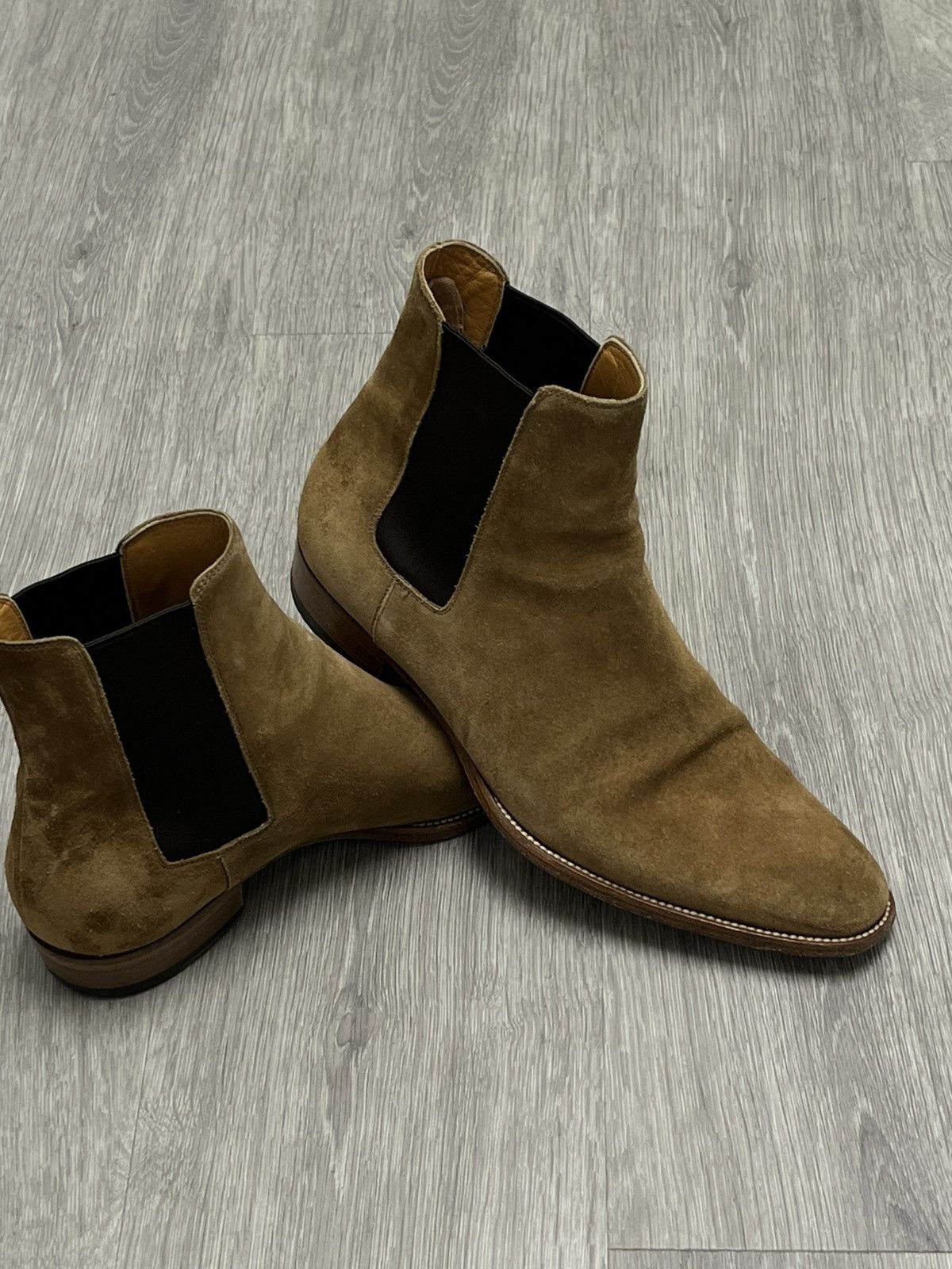Saint Laurent Paris Wyatt Chelsea Boot Size US 8.5 EU 41.5 Size US 8.5 / EU 41-42 - 15 Thumbnail