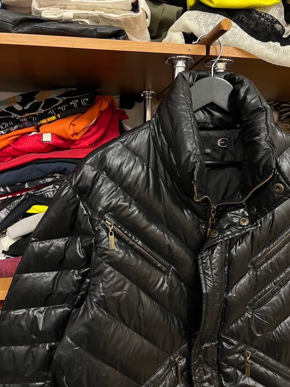 Just Cavalli Just Cavalli Vintage Archive Puffer Jacket Size US XXL / EU 58 / 5 - 2 Thumbnail