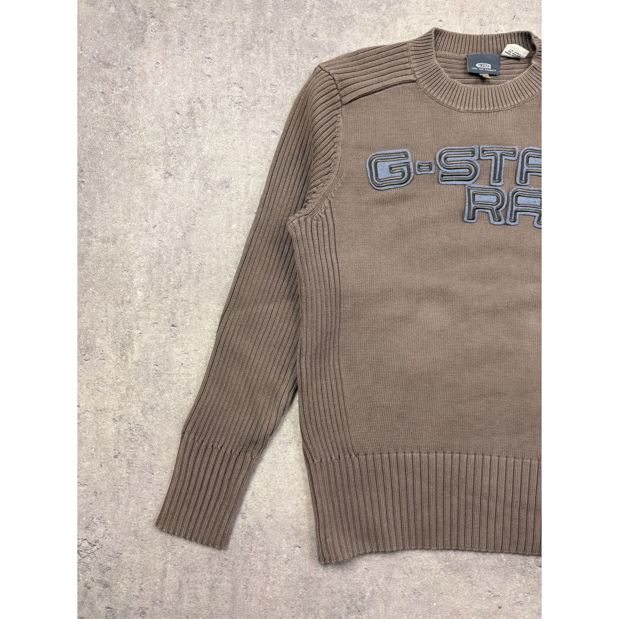 G-Star ARCHIVAL G-STAR RAW "3301" Industrial Knit – Tactical Earth Size US M / EU 48-50 / 2 - 2 Thumbnail