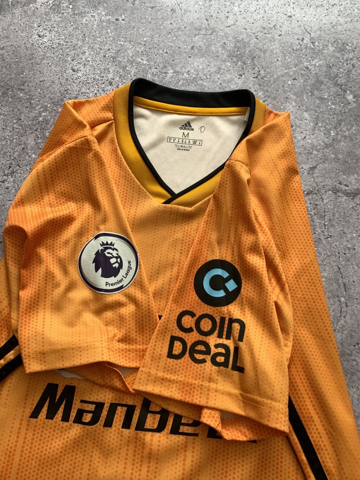 Adidas 🔥ADIDAS WOLVERHAMPTON 2019 2020 HOME SOCCER JERSEY Size US M / EU 48-50 / 2 - 7 Thumbnail