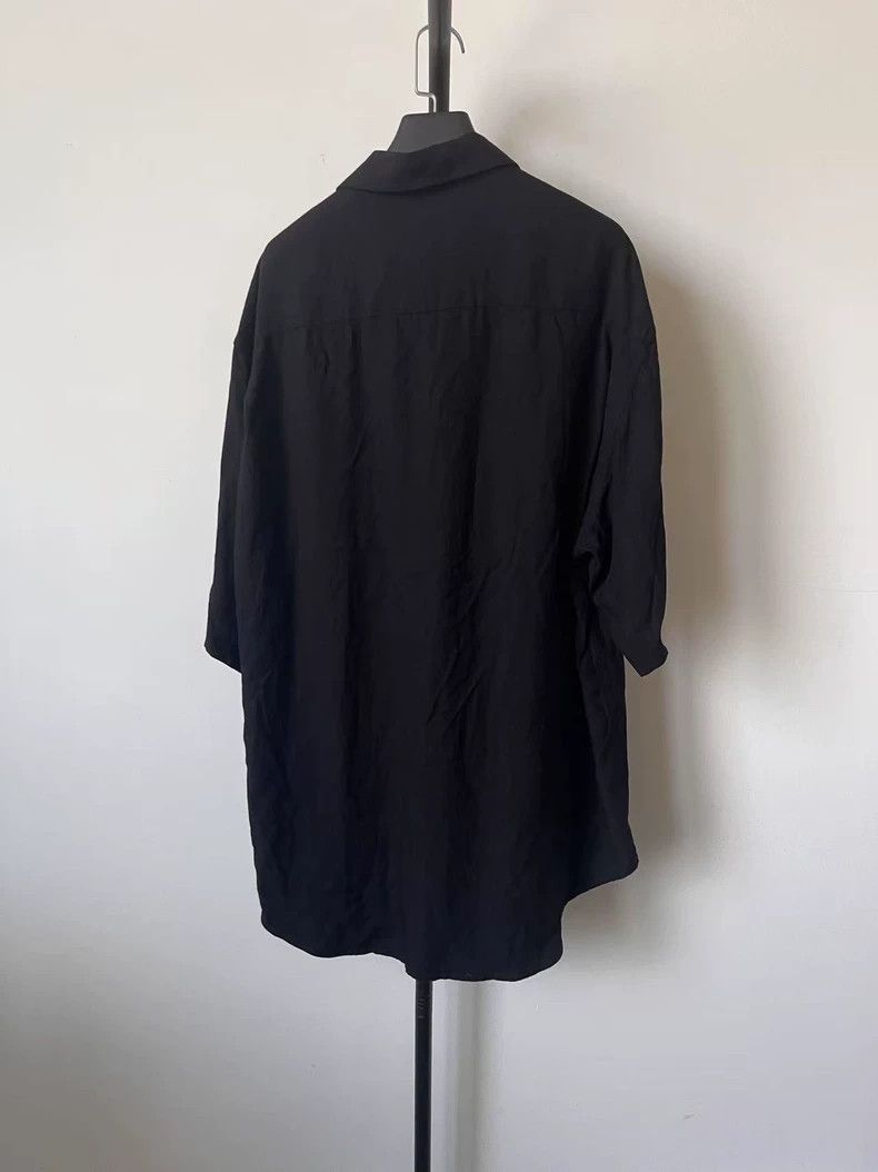 Balenciaga Balenciaga size 37 Solid Color Short Sleeve Button Down Sh Size US XS / EU 42 / 0 - 2 Thumbnail