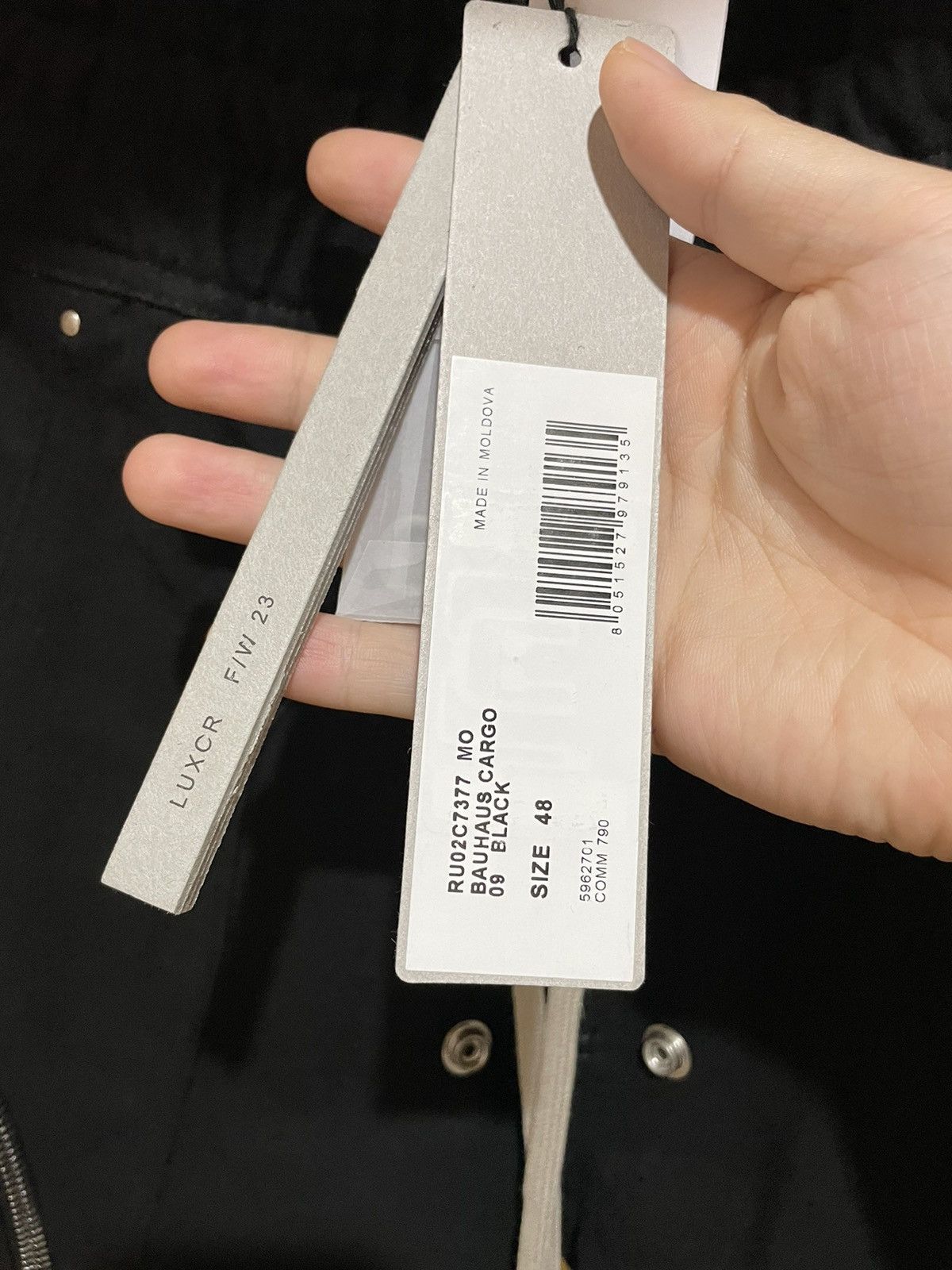 Rick Owens Rick Owens FW23 Moleskin Bauhaus Cargo Jogger pants 48 Size US 32 / EU 48 - 10 Thumbnail