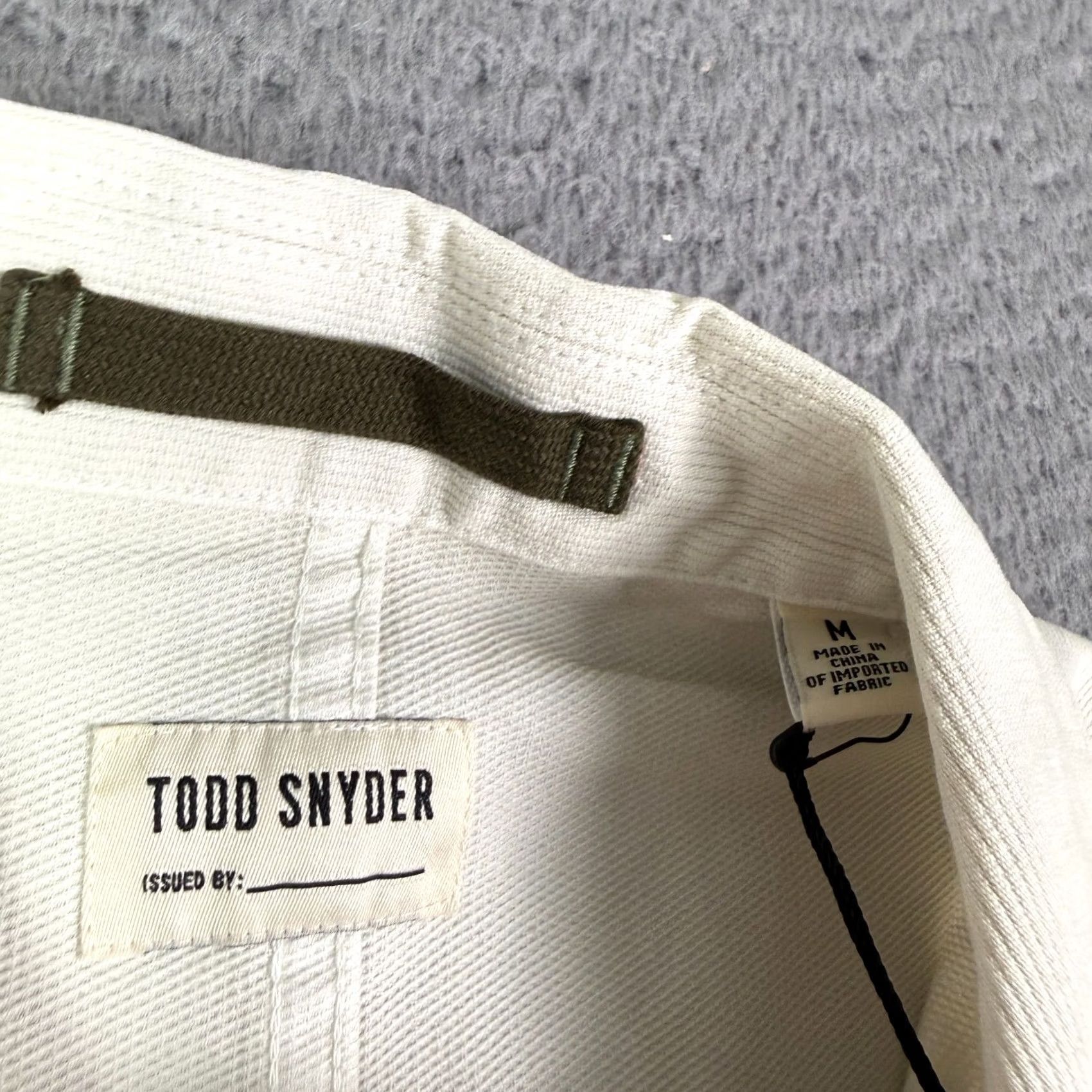 Todd Snyder Todd Snyder Jacket Mens M Beige Corduroy Pockets Work Carpenter Bomber Casual Button NEW Size US M / EU 48-50 / 2 - 4 Thumbnail