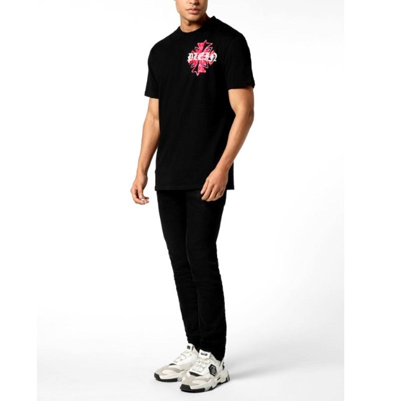 Philipp Plein Philipp Plein Worldwide Puffy Crest Round Neck T-shirt L Size US L / EU 52-54 / 3 - 10 Thumbnail