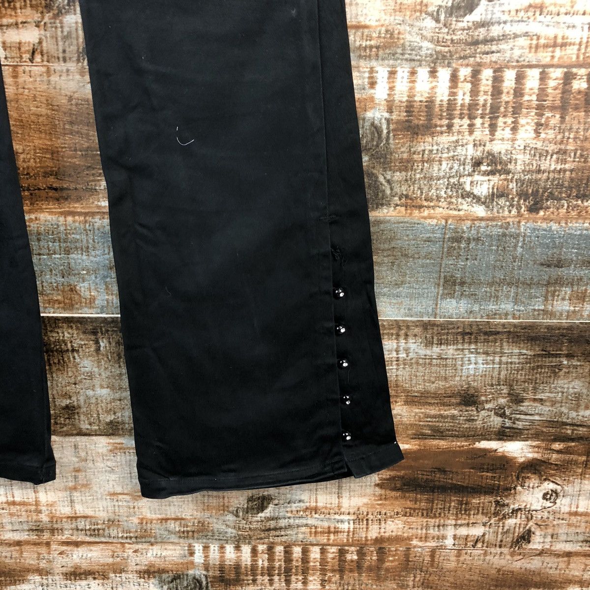 Japanese Brand Jocky Gal Black bootcut Cargo Multipocket Pants #A2559 Size 26" / US 2 / IT 38 - 19 Thumbnail