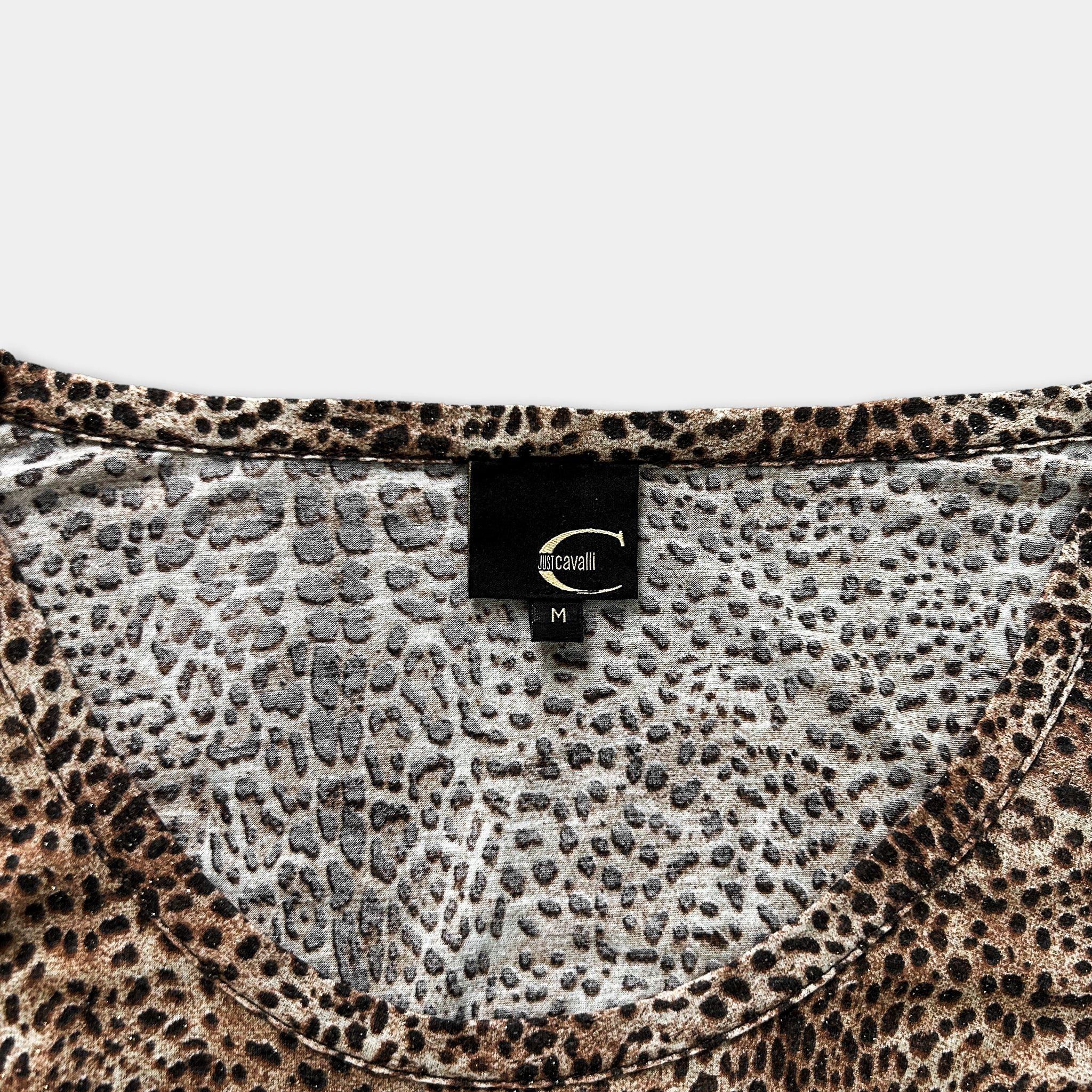 Just Cavalli Just Cavalli 2000's Leopard Print Longsleeve Size S / US 4 / IT 40 - 3 Thumbnail