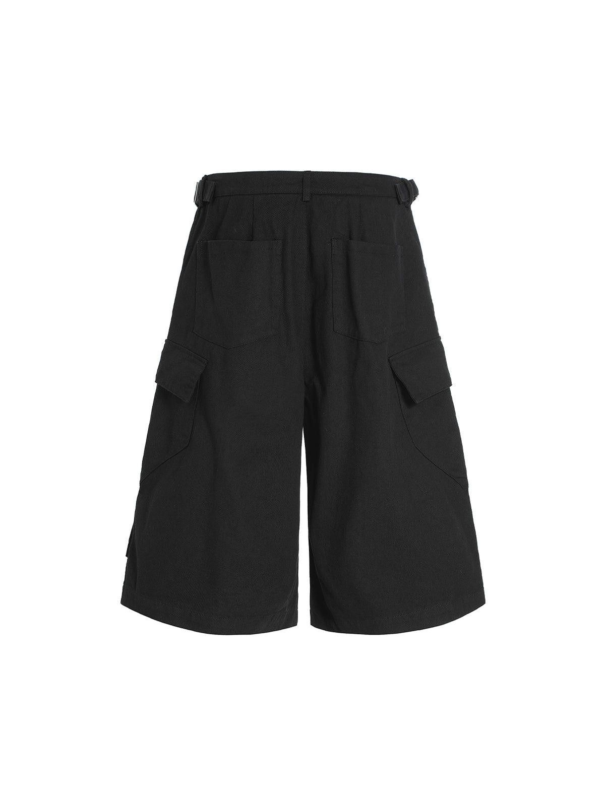 Japanese Brand Cleanfit Multi-Pocket Cargo Jorts Size ONE SIZE - 8 Thumbnail