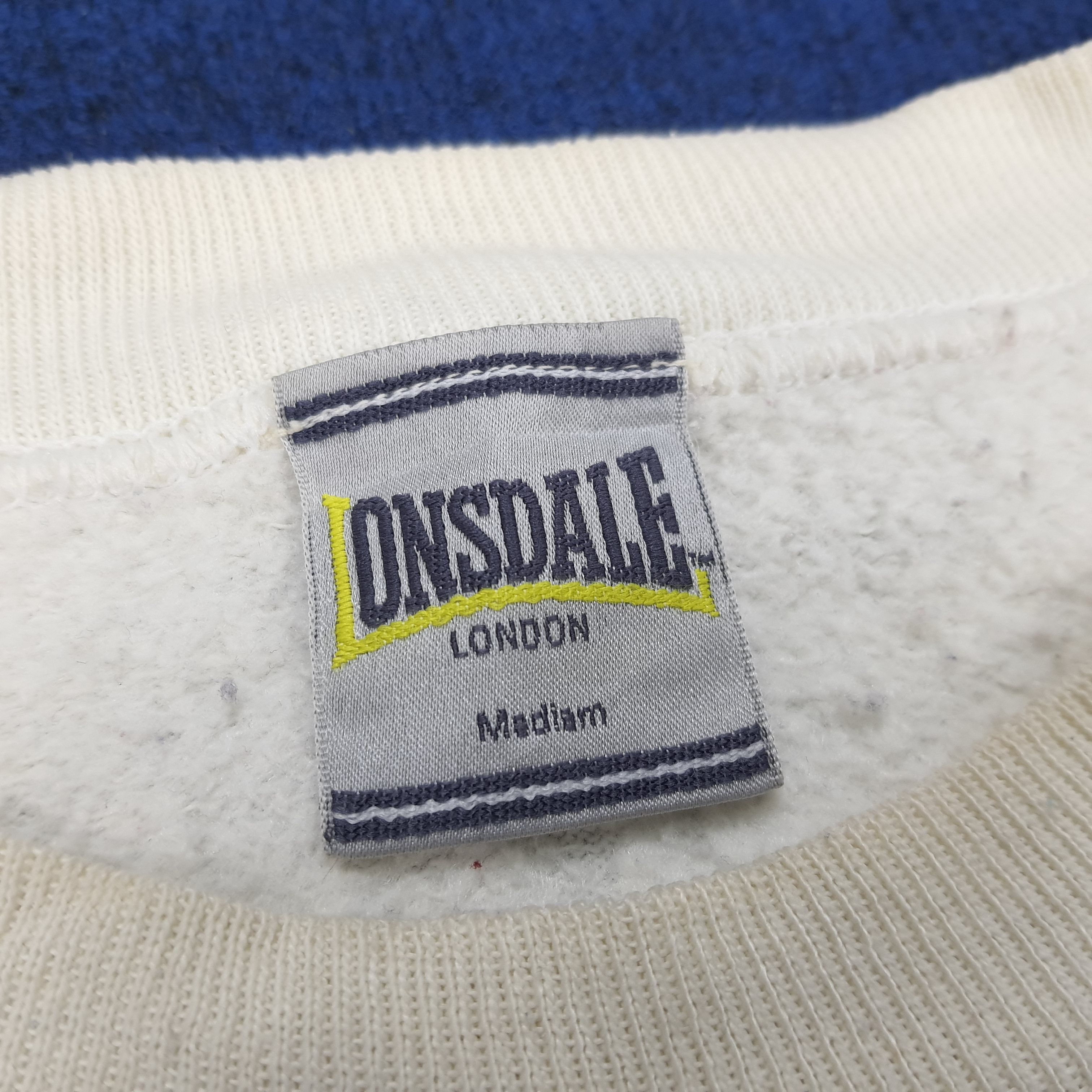 Lonsdale × Vintage Vintage Lonsdale London Boxing MMA Martial Sports Sweatshirt Size US L / EU 52-54 / 3 - 5 Thumbnail
