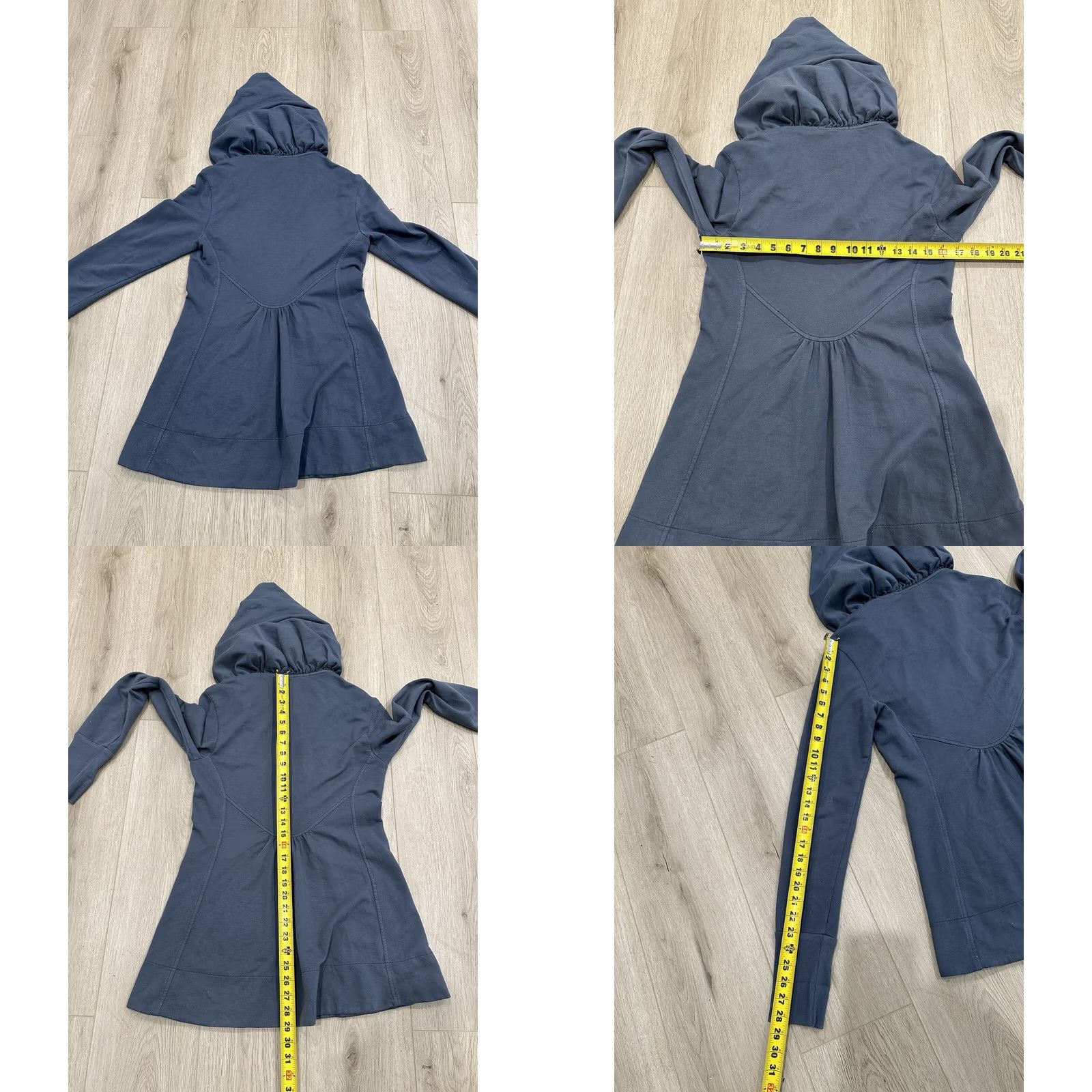 Vintage VINTAGE Prairie Underground Cloak Hoodie Jacket Blue Size S Long Sleeve Casual Size S / US 4 / IT 40 - 9 Thumbnail