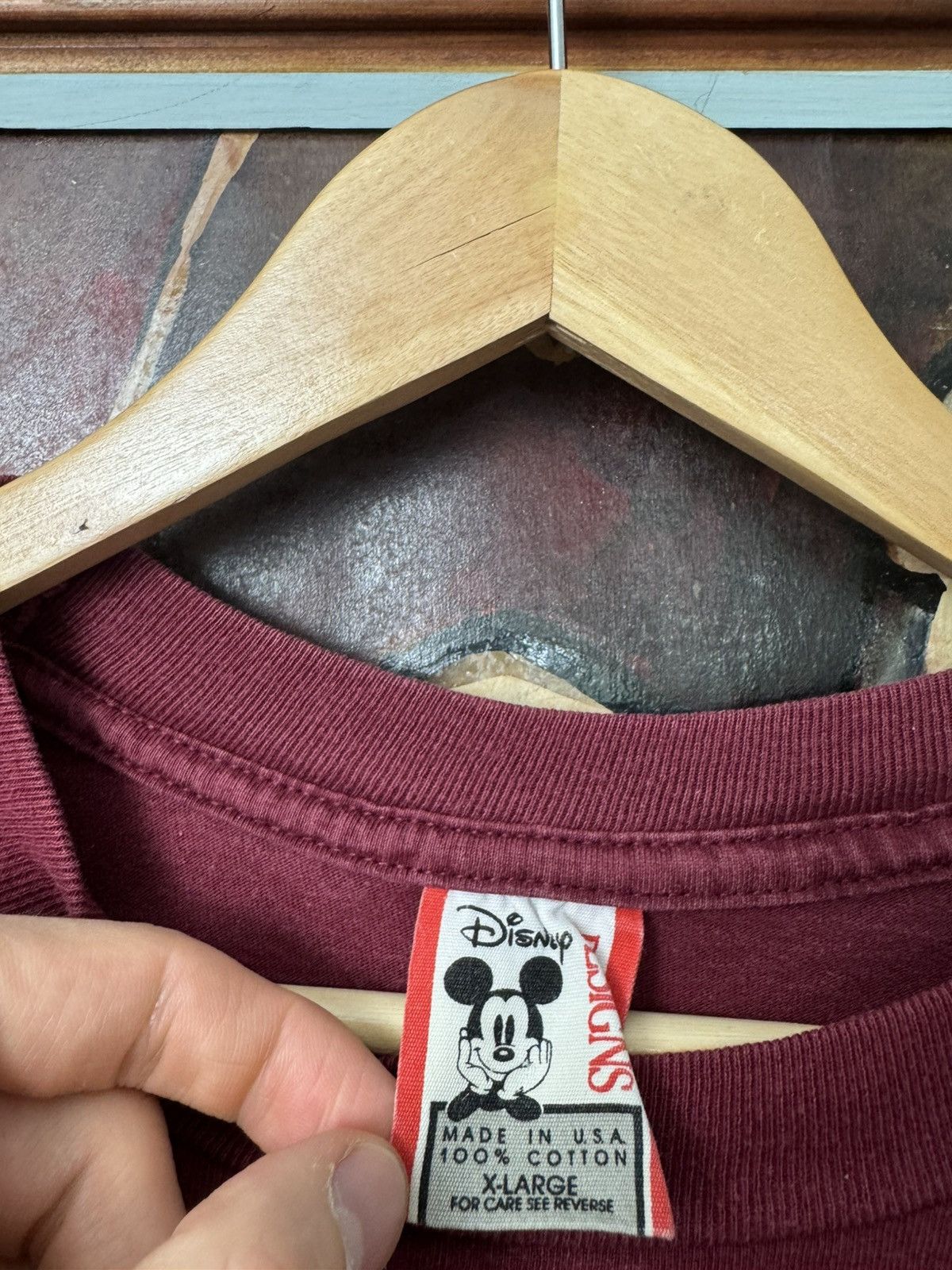 Disney The Twilight Zone Tower of Terror Mickey Mouse Vintage Tee Size US XL / EU 56 / 4 - 4 Thumbnail