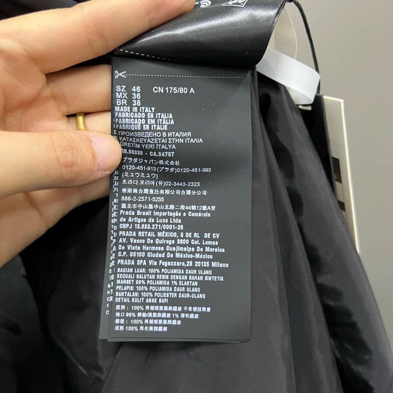Prada Prada Adidas co-branded black logo striped long-sleeved win Size US S / EU 44-46 / 1 - 6 Thumbnail
