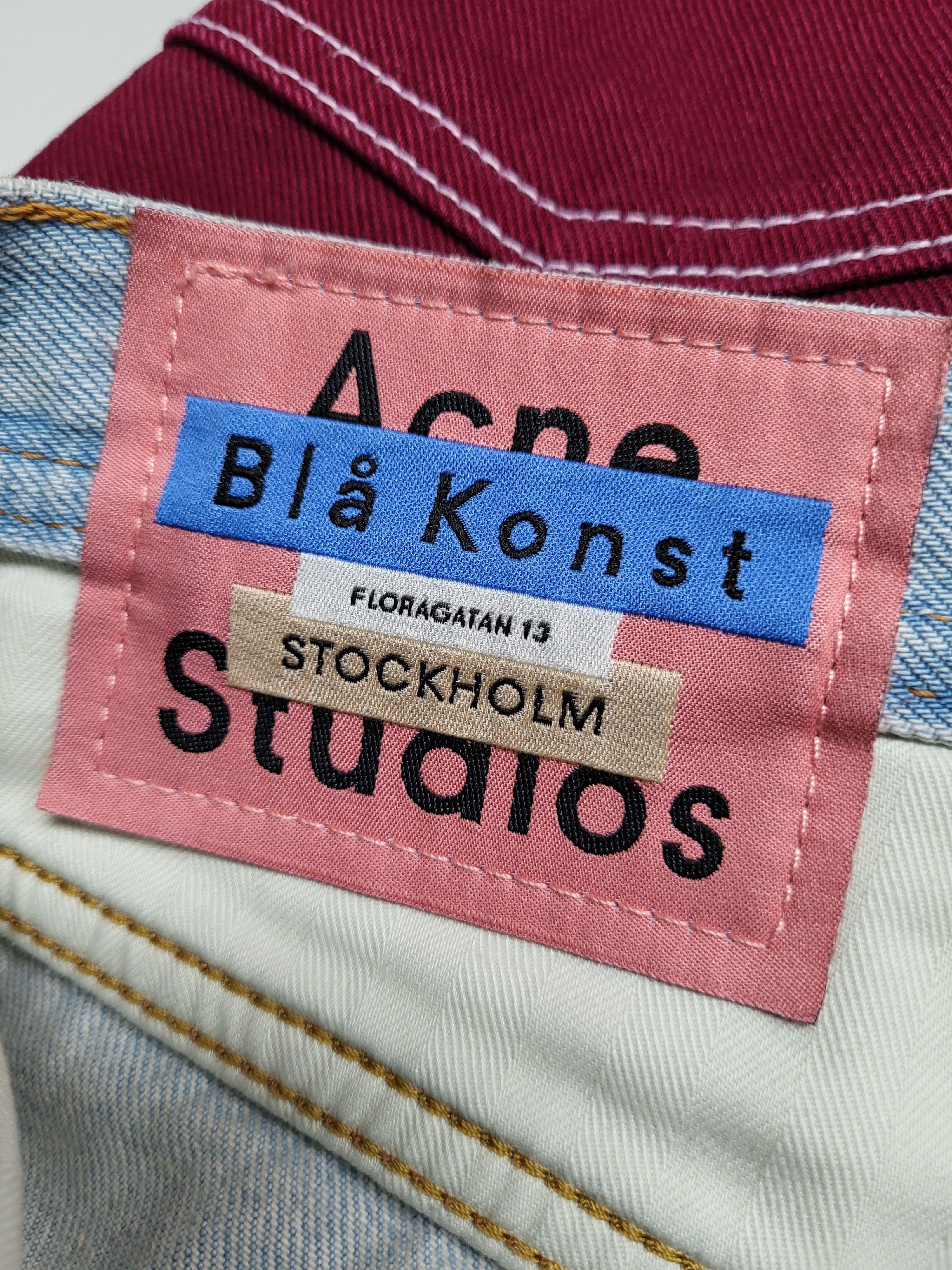 Acne Studios acne studios bla konst floragatan13 stockholm baby blue Size US 29 - 3 Thumbnail
