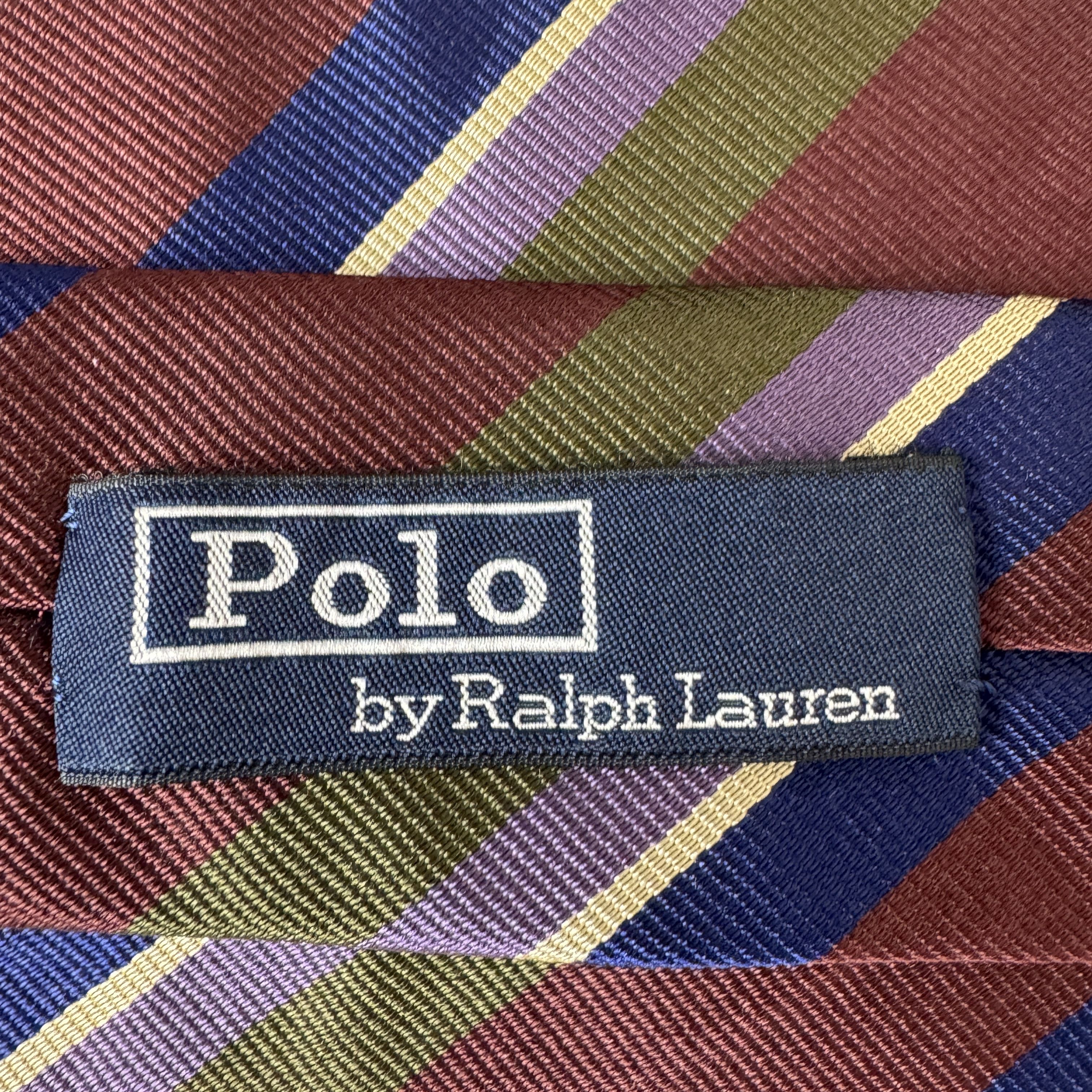 Polo Ralph Lauren Silk Tie 60'' Size ONE SIZE - 4 Thumbnail
